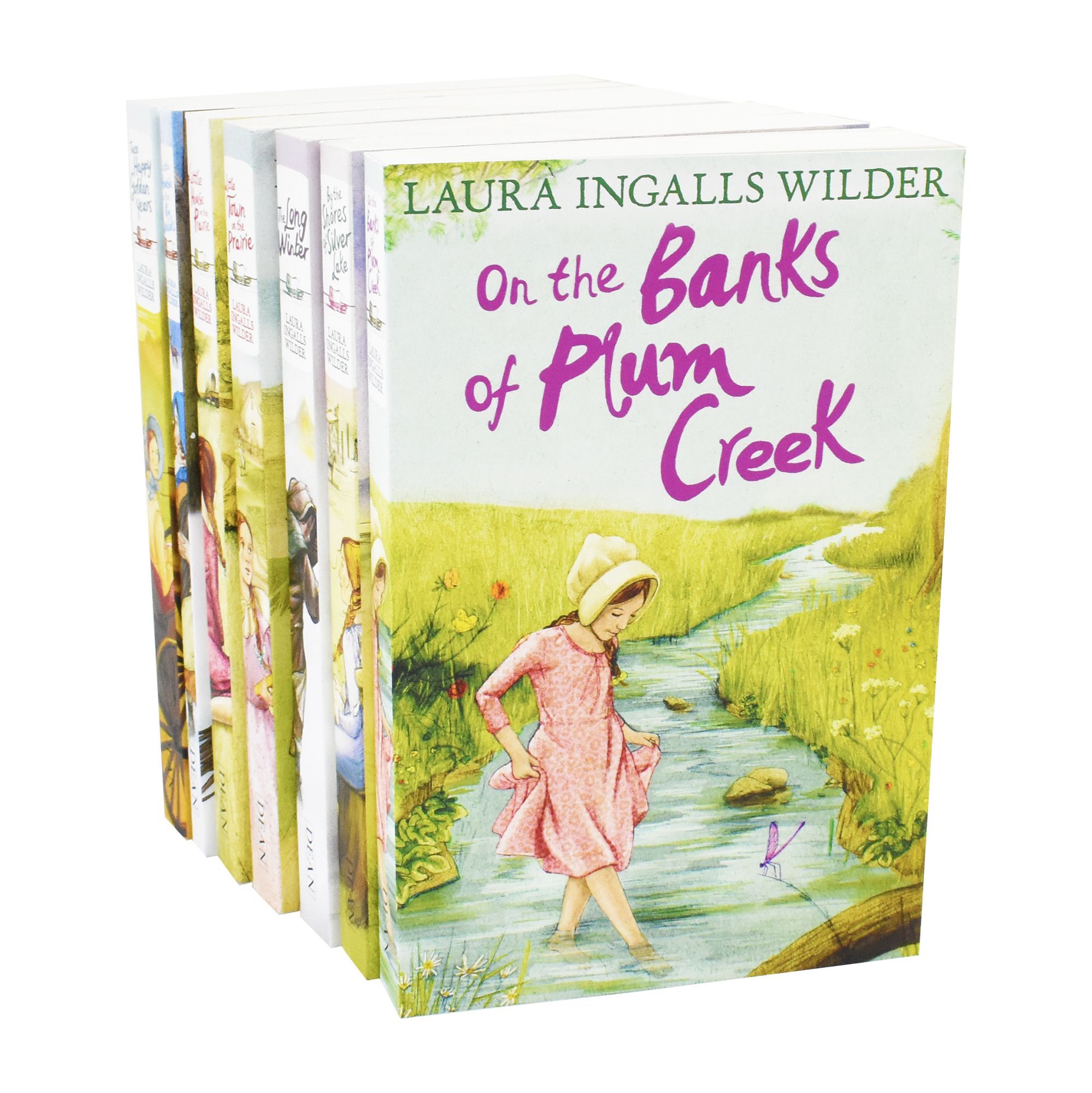Little House on the Prairie by Laura Ingalls Wilder 7 Books Collection Set - Ages 8-12 - Paperback