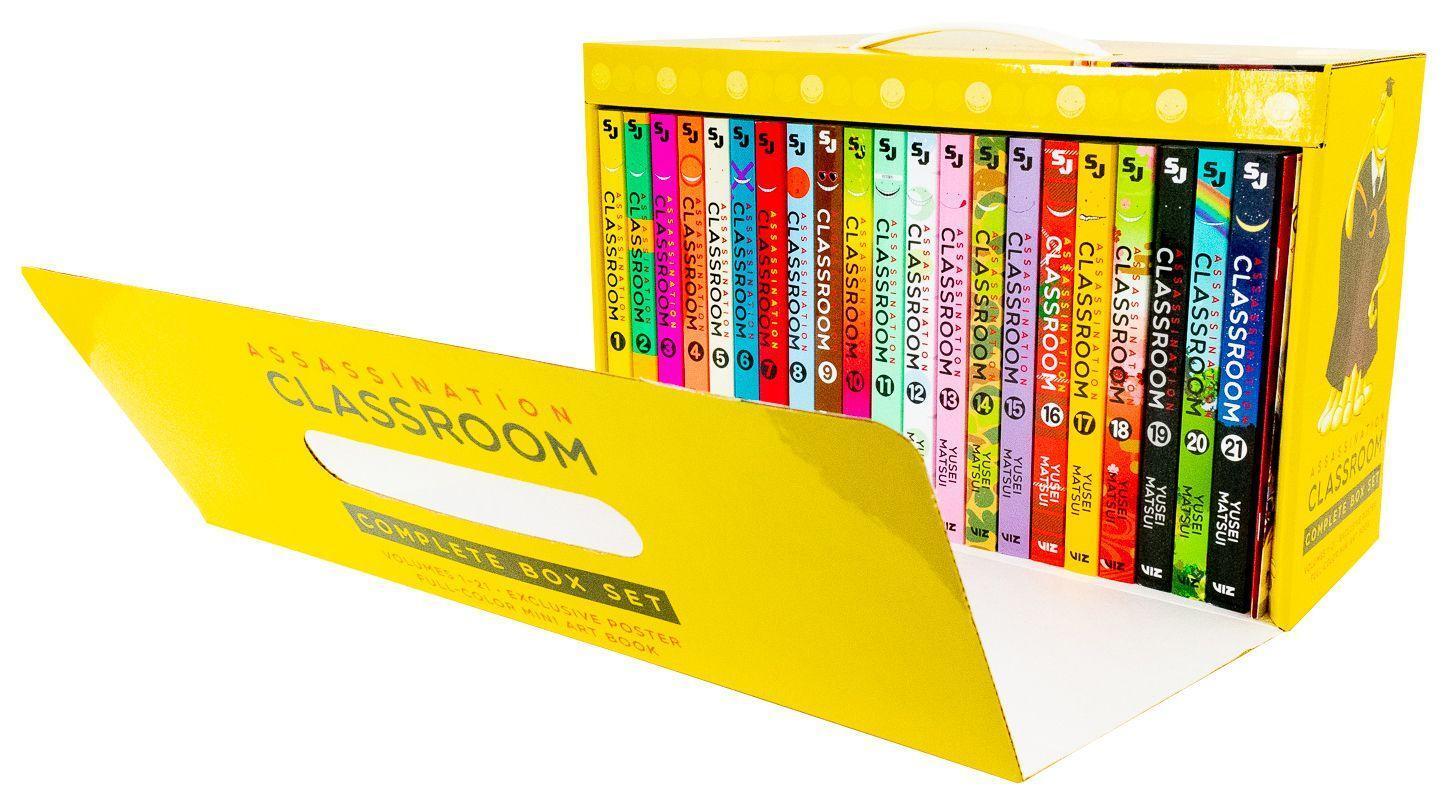 Assassination Classroom by Yusei Matsui: Vol. 1-21 Complete Box Set - Ages 14+ - Paperback
