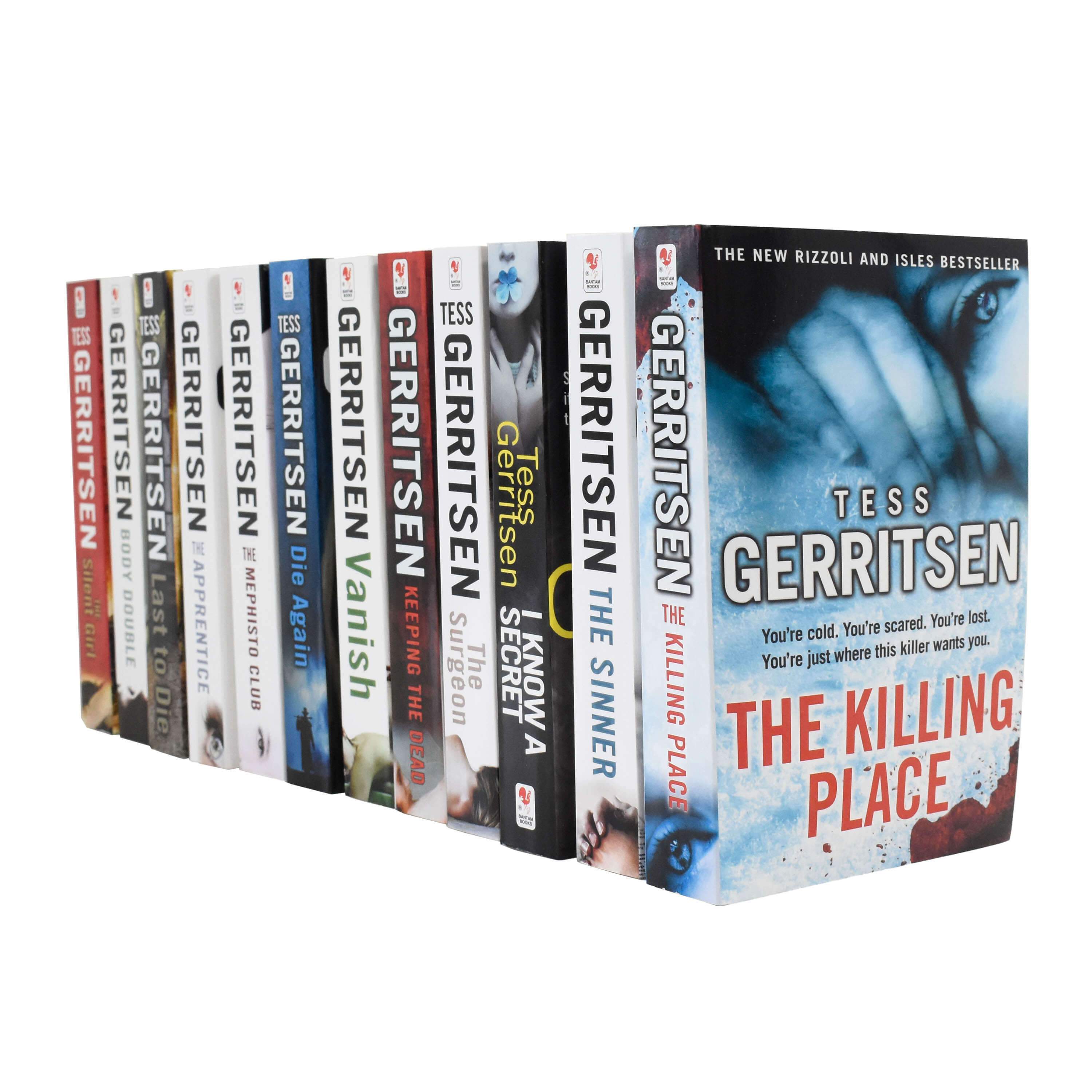 Rizzoli & Isles Series by Tess Gerritsen 12 books Collection Set ̈C Fiction - Paperback