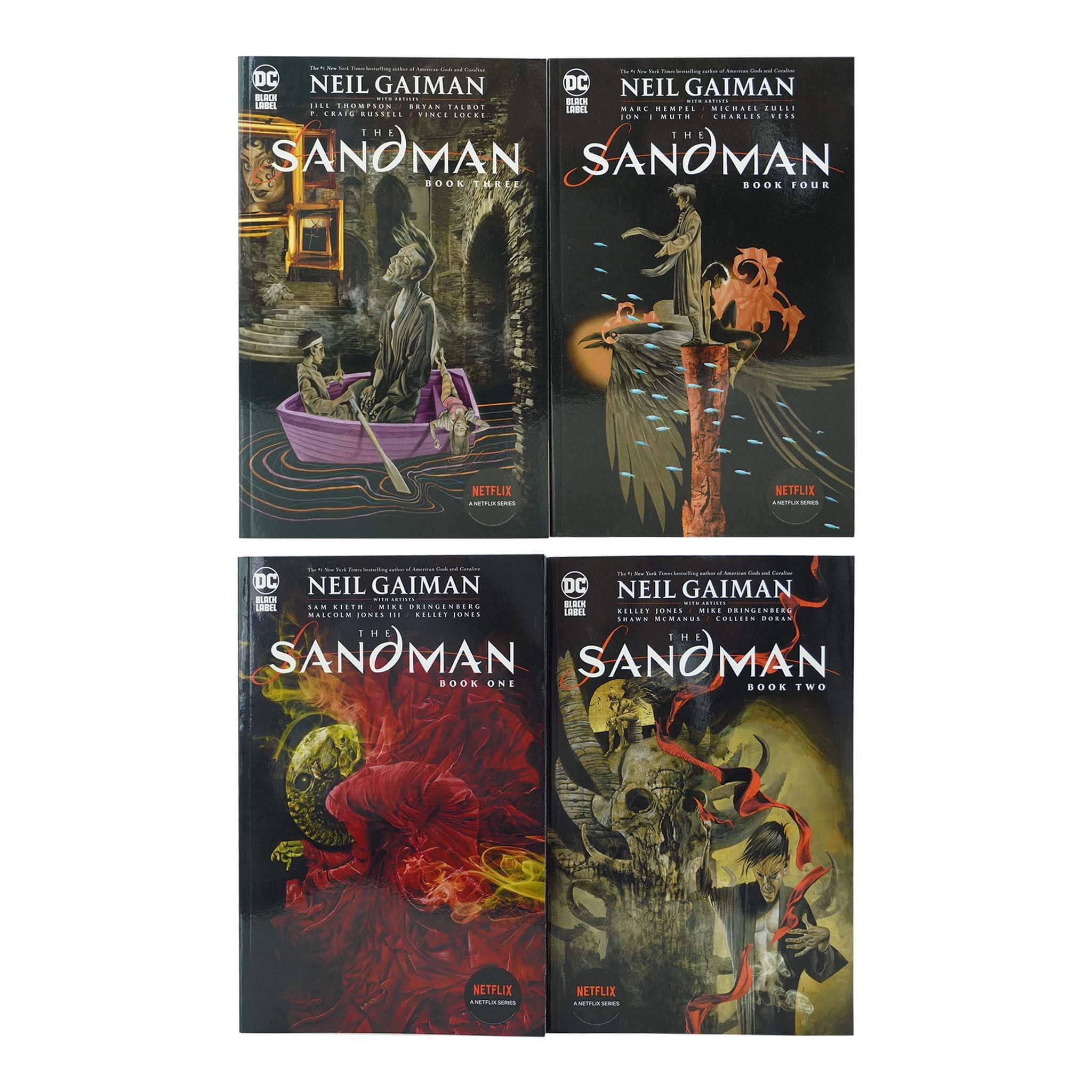 The Sandman Complete Collection by Neil Gaiman & Others 4 Books Set - Age 17+ - Paperback