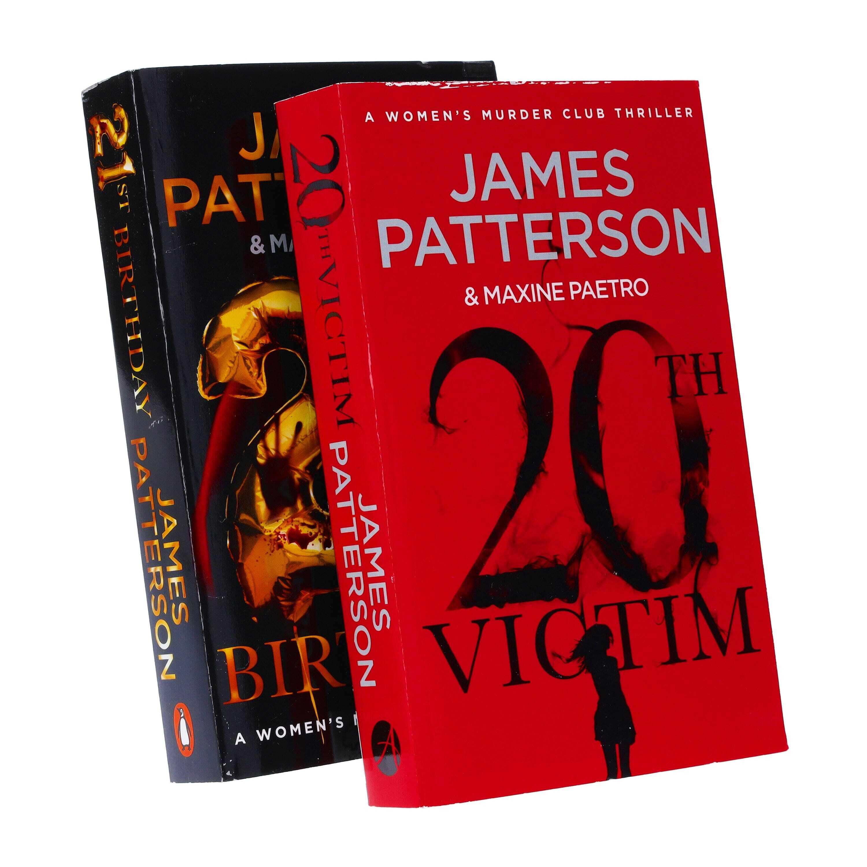 Women's Murder Club Series 20 & 21 by James Patterson: 2 Books Collection Set - Fiction - Paperback