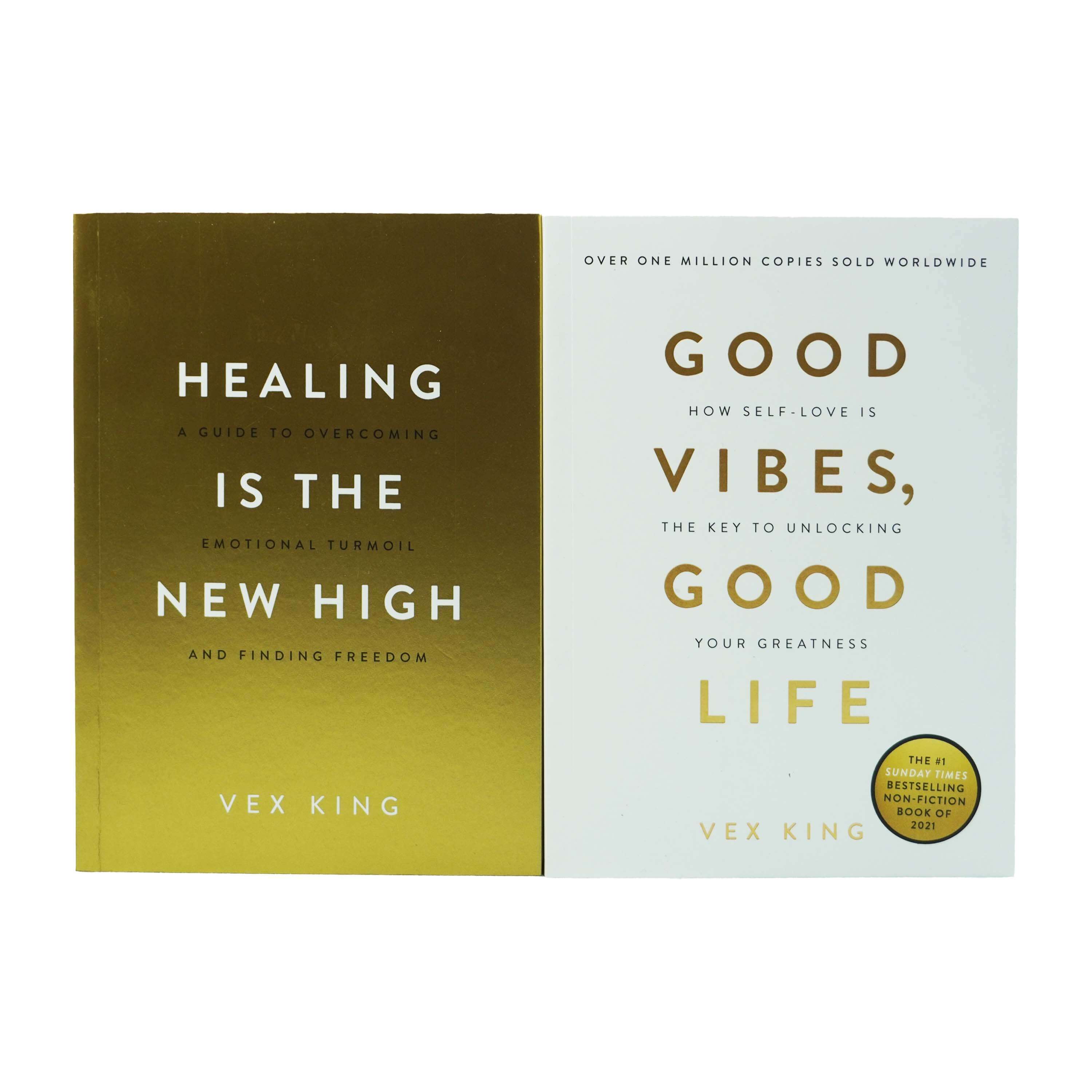Vex King 2 Books Set (Good Vibes, Good Life/Healing Is the New High) - Non-Fiction - Paperback