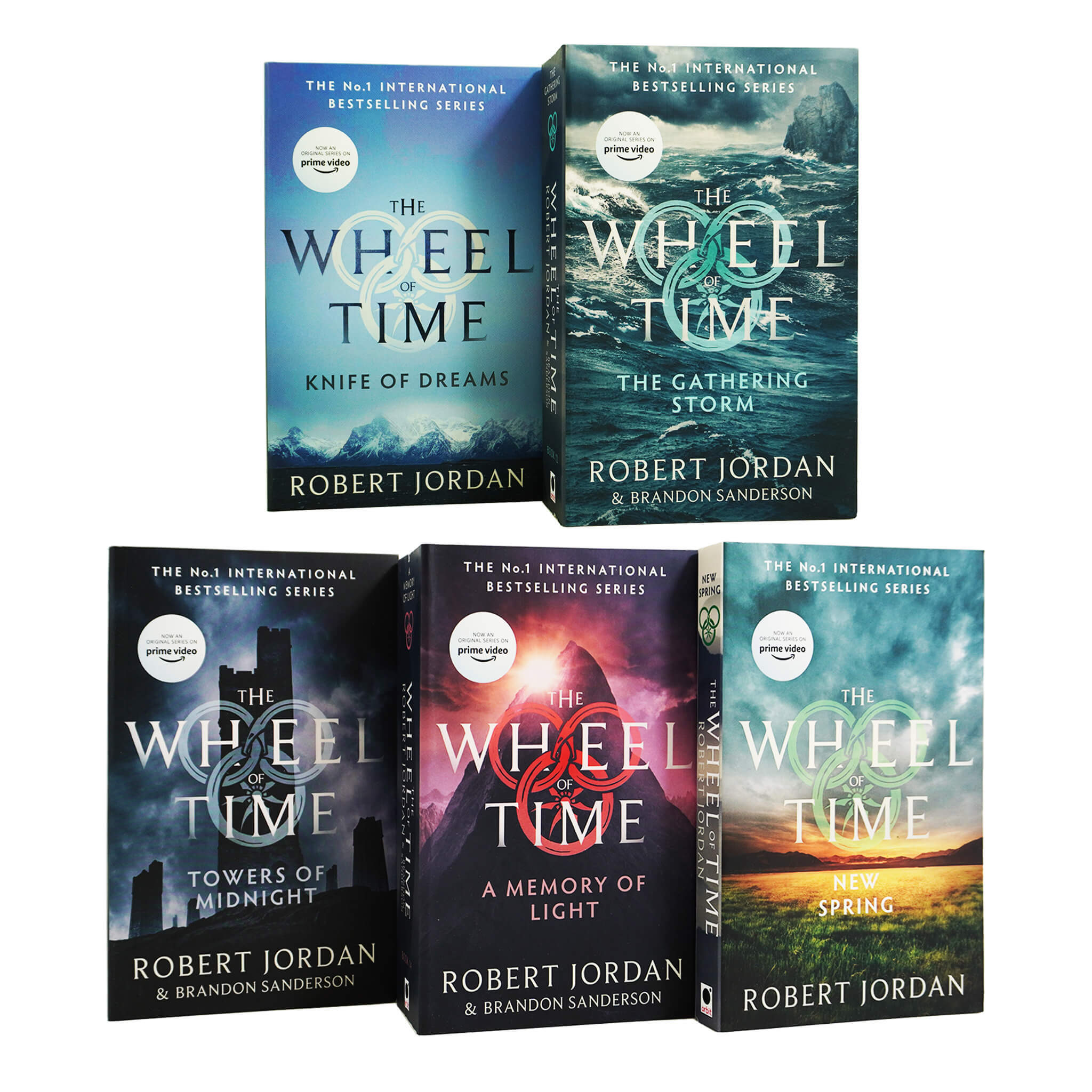 The Wheel of Time by Robert Jordan: Books 11-14 & New Spring Collection Set - Fiction - Paperback