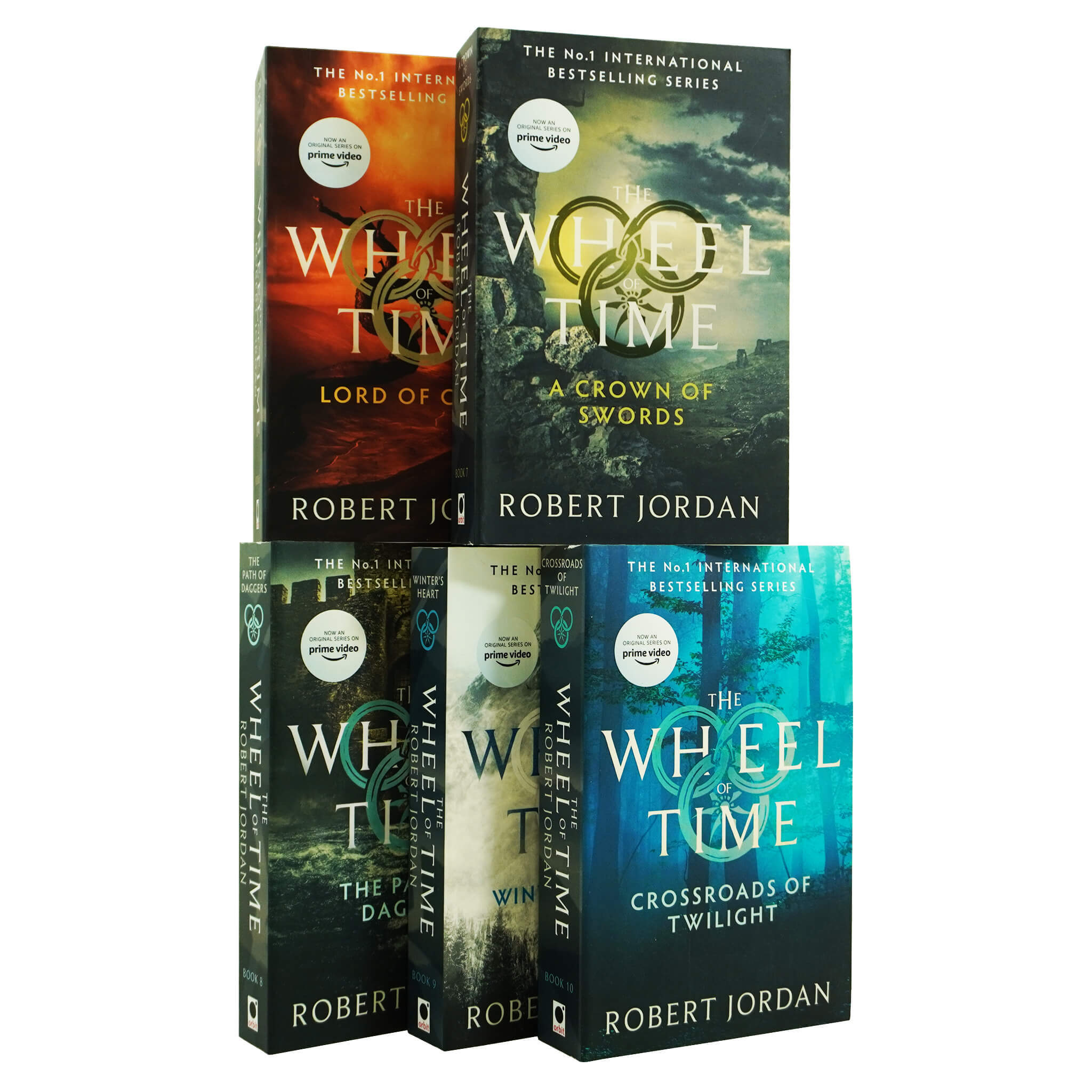The Wheel of Time by Robert Jordan: Books 6-10 Collection Set - Fiction - Paperback