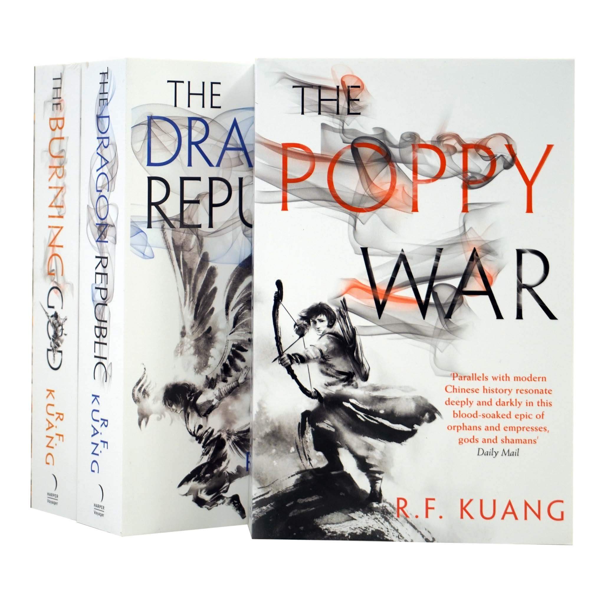 The Poppy War Series 3 Books Collection Set By R.F. Kuang - Fiction - Paperback