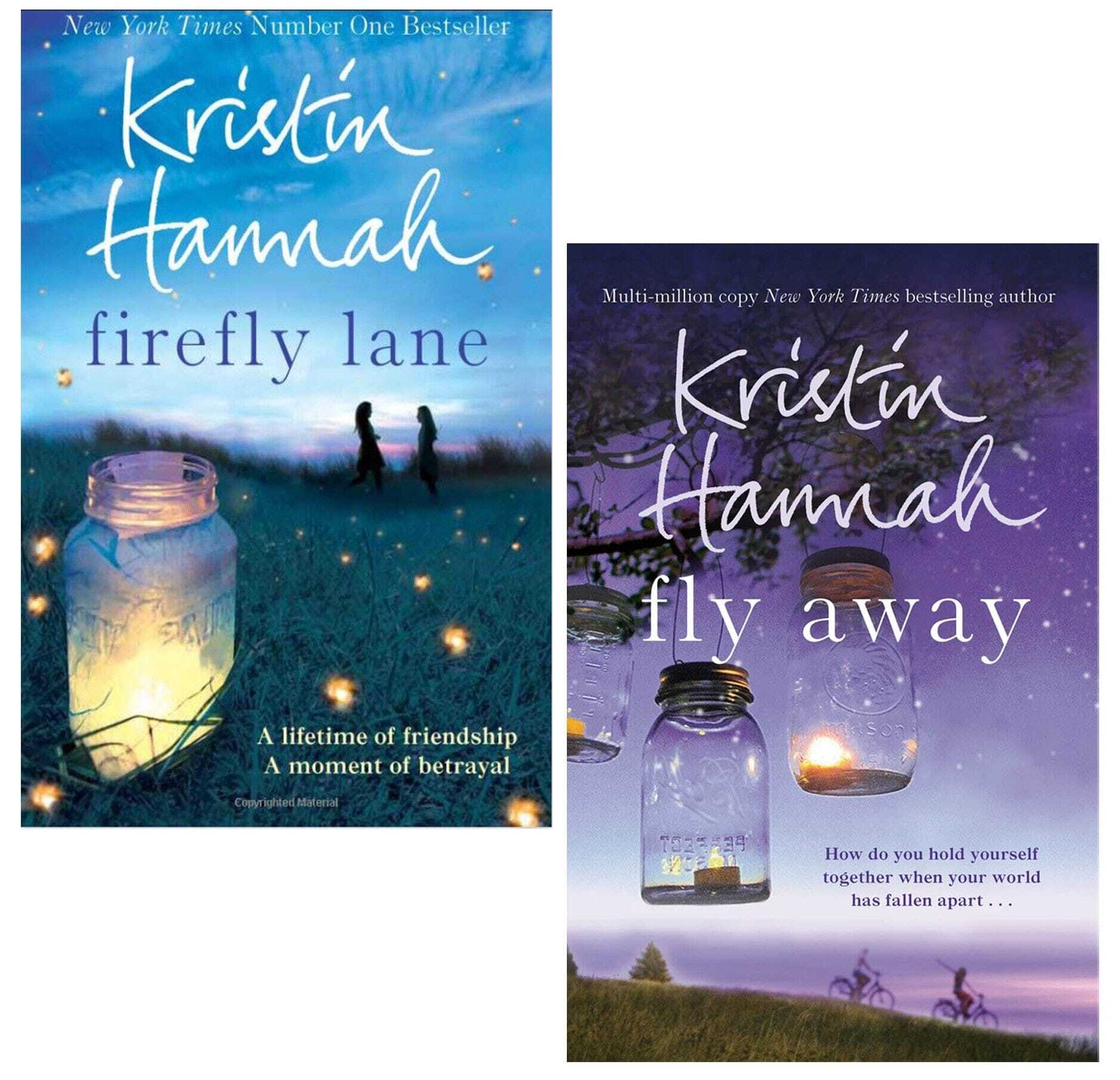Firefly Lane Series by Kristin Hannah 2 Books Collection Set - Fiction - Paperback