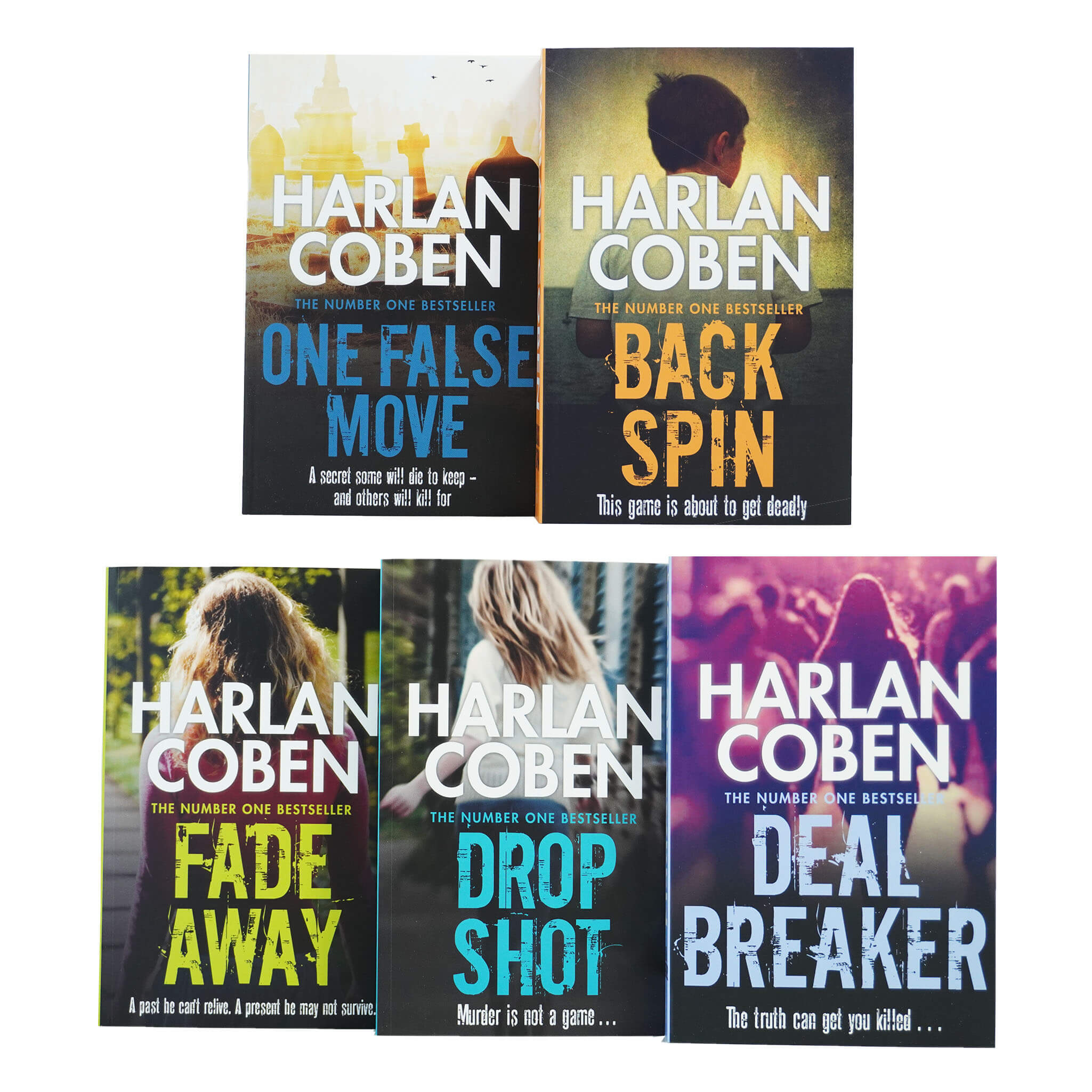 Myron Bolitar Series 1 to 5 Collection 5 Books Set By Harlan Coben - Fiction - Paperback