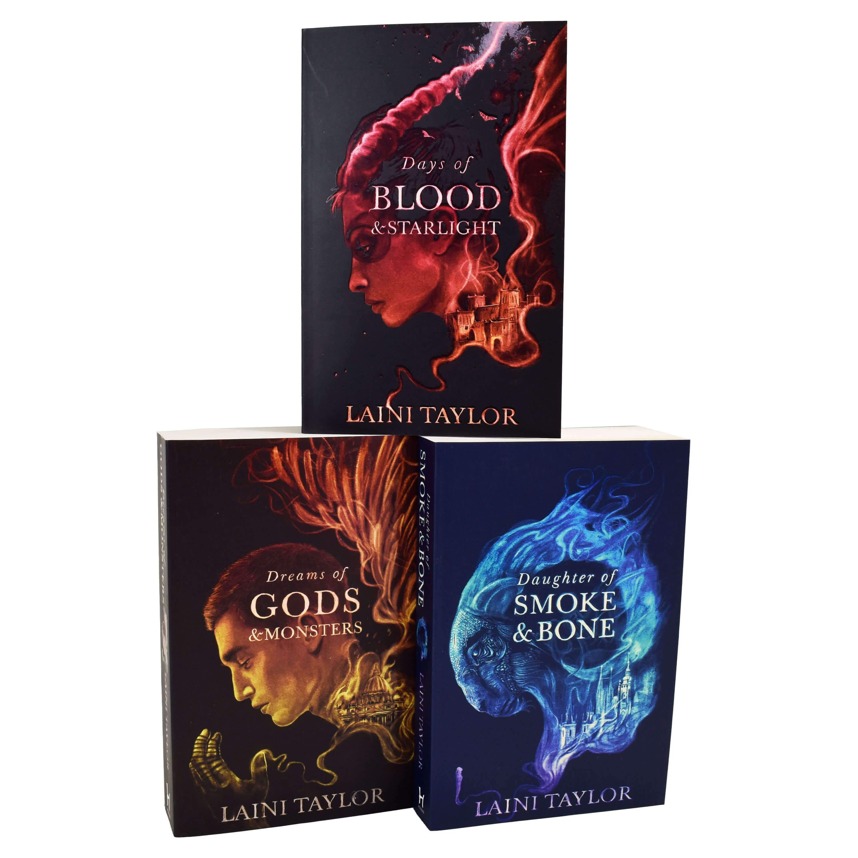 Daughter of Smoke and Bone Trilogy 3 Books Collection By Laini Taylor - Fiction - Paperback
