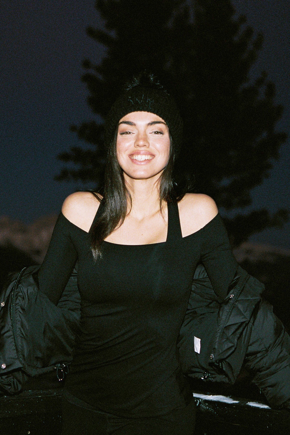 Long Sleeve Ruched Off-Shoulder Top