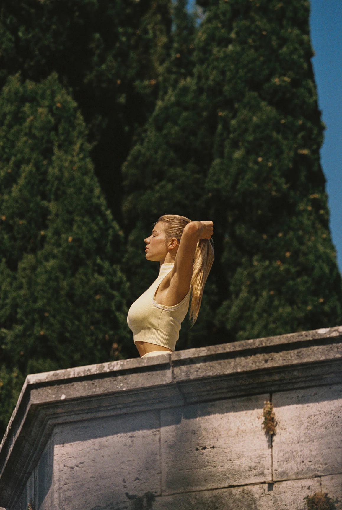 Mirto Knit Mock Neck Tank