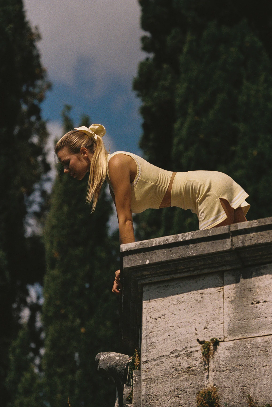 Mirto Knit Mock Neck Tank