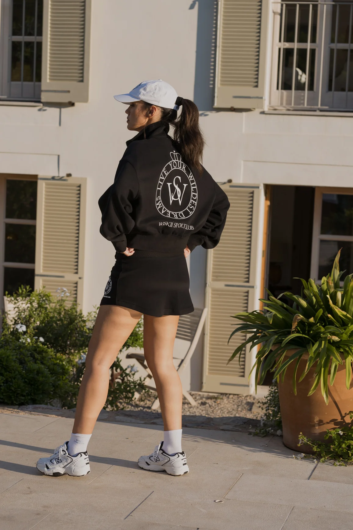 WISKII Two-Way Zipper Jacket