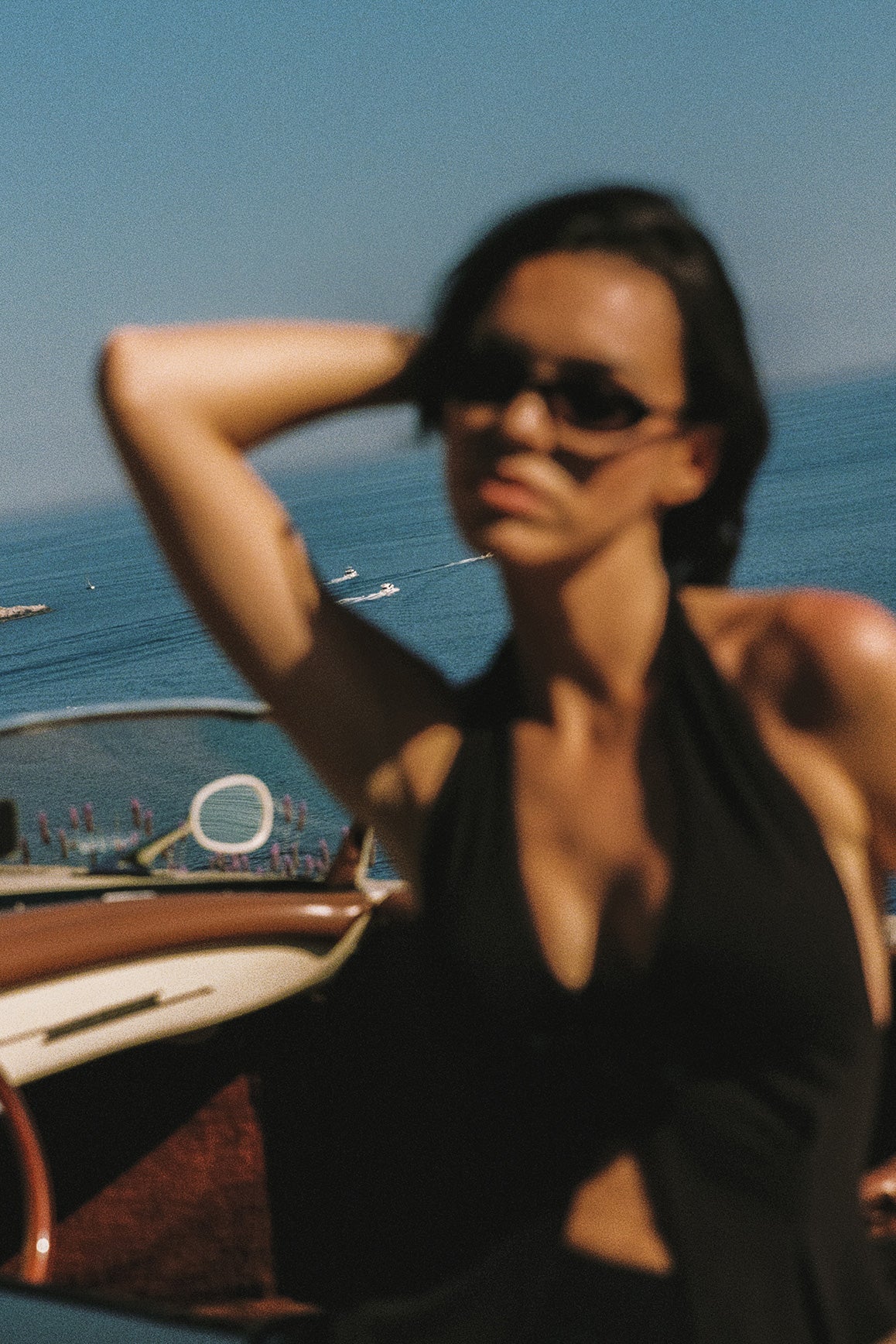 Riviera Floral Halter Vest