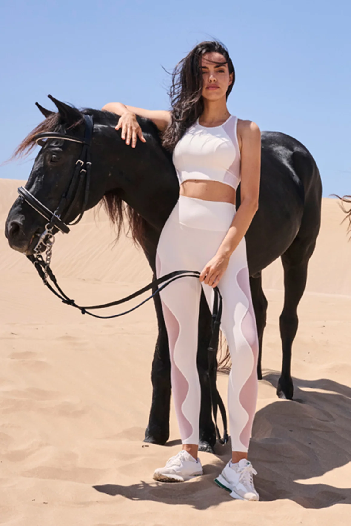 Mesh Racerback Sports Bra