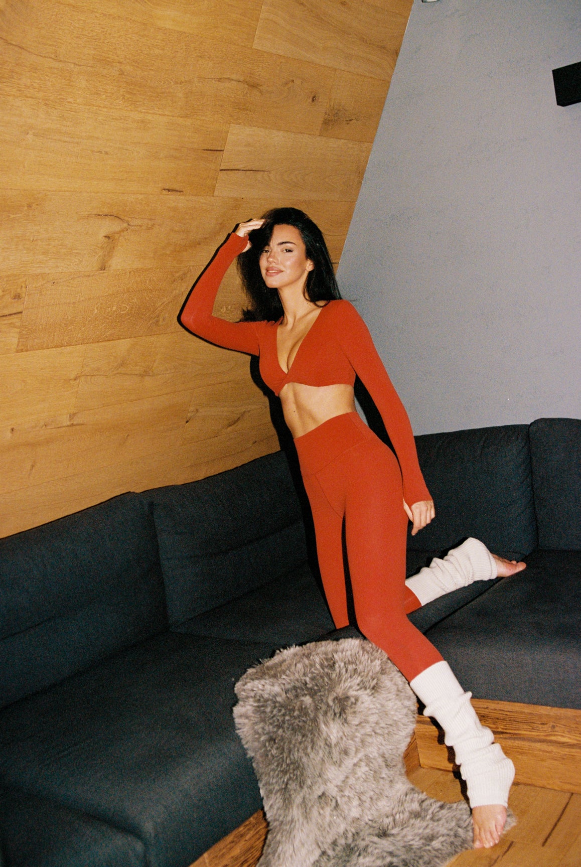 High-Waist Scrunch Legging