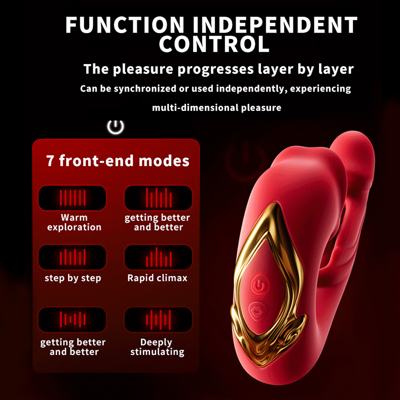 G Spot Vibrator Sex Toys for Women- Adult Female Sex Toy with 10 Flapping & Vibrating & Licking Biting Modes Tongue Toy for Women Clitoral Nipples Sex, Sucking Clit Vibrator Adult Sex Toys & Games