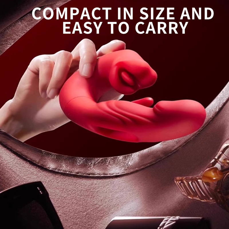 G Spot Vibrator Sex Toys for Women- Adult Female Sex Toy with 10 Flapping & Vibrating & Licking Biting Modes Tongue Toy for Women Clitoral Nipples Sex, Sucking Clit Vibrator Adult Sex Toys & Games