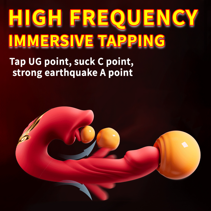 G Spot Vibrator Sex Toys for Women- Adult Female Sex Toy with 10 Flapping & Vibrating & Licking Biting Modes Tongue Toy for Women Clitoral Nipples Sex, Sucking Clit Vibrator Adult Sex Toys & Games