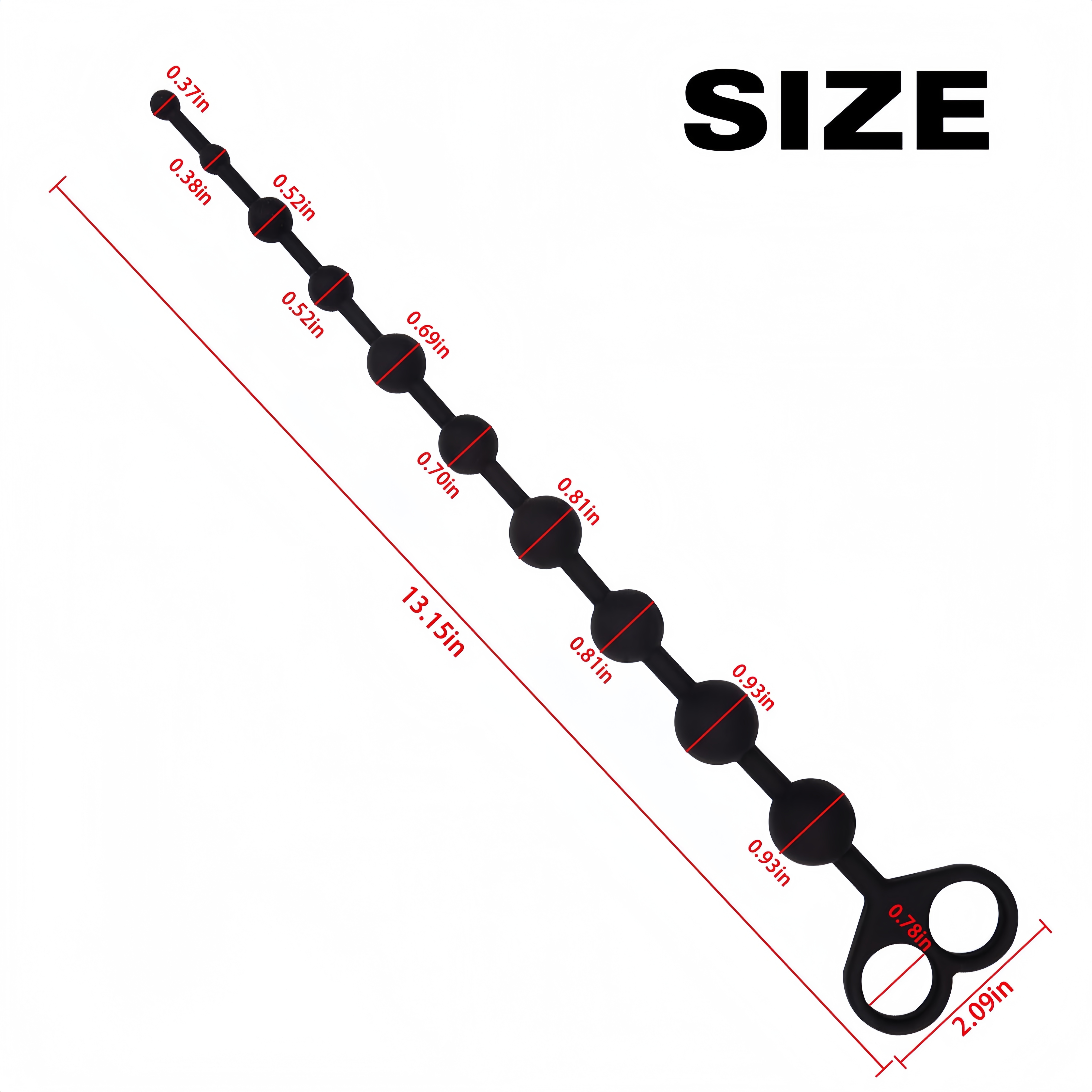 Silicone Urethral Sounds & Penis Ring Plug - Safe Adult Toy with Multi-Bead Design for Enhanced Pleasure - Perfect Urethra Masturbation Rod for Beginners and Experienced Users
