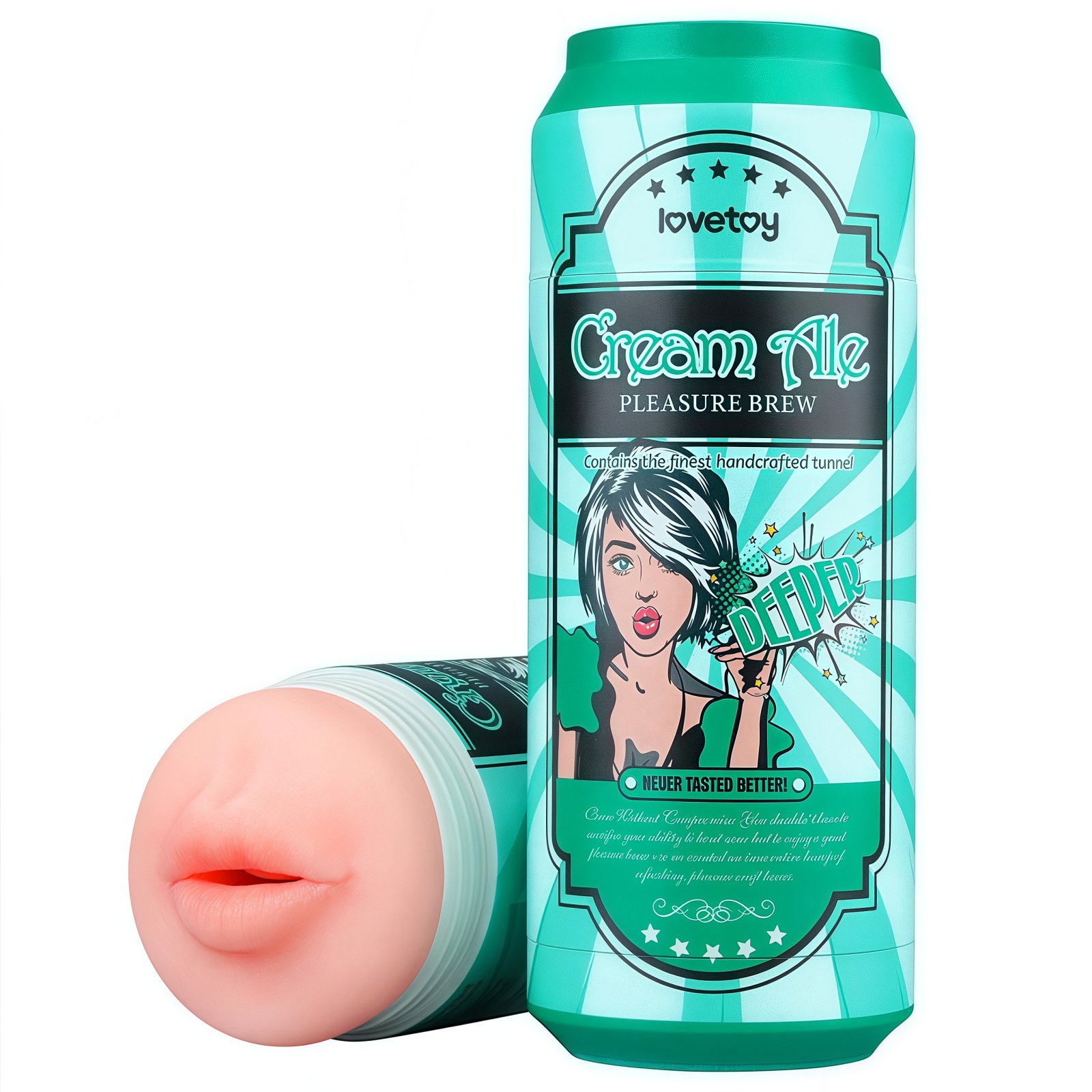 Premium Realistic Blowjob Machine - Fantasy Oral Masturbator for Men, Easy to Clean, High-Quality Adult Toy for Ultimate Pleasure