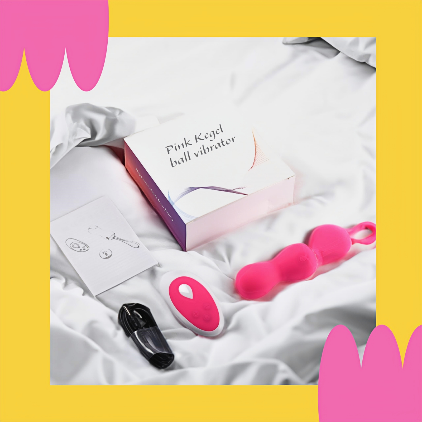 Powerful Sweet Vibrating Balls - Adult Pleasure Toy with Suction & Vibration for Women | Ideal for Relaxation & Intense Satisfaction