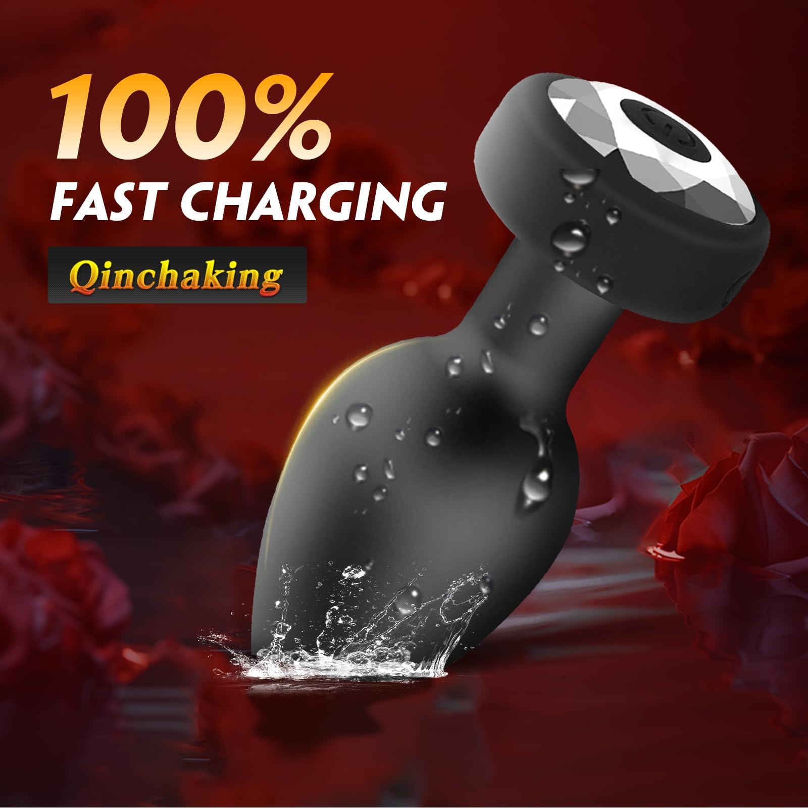 Waterproof Silicone Rechargeable Vibrating Anal Plug - 10 Powerful Vibration Modes for Men & Women - Safe Materials for Enhanced Pleasure - Adult Sex Toy for Intense Experiences