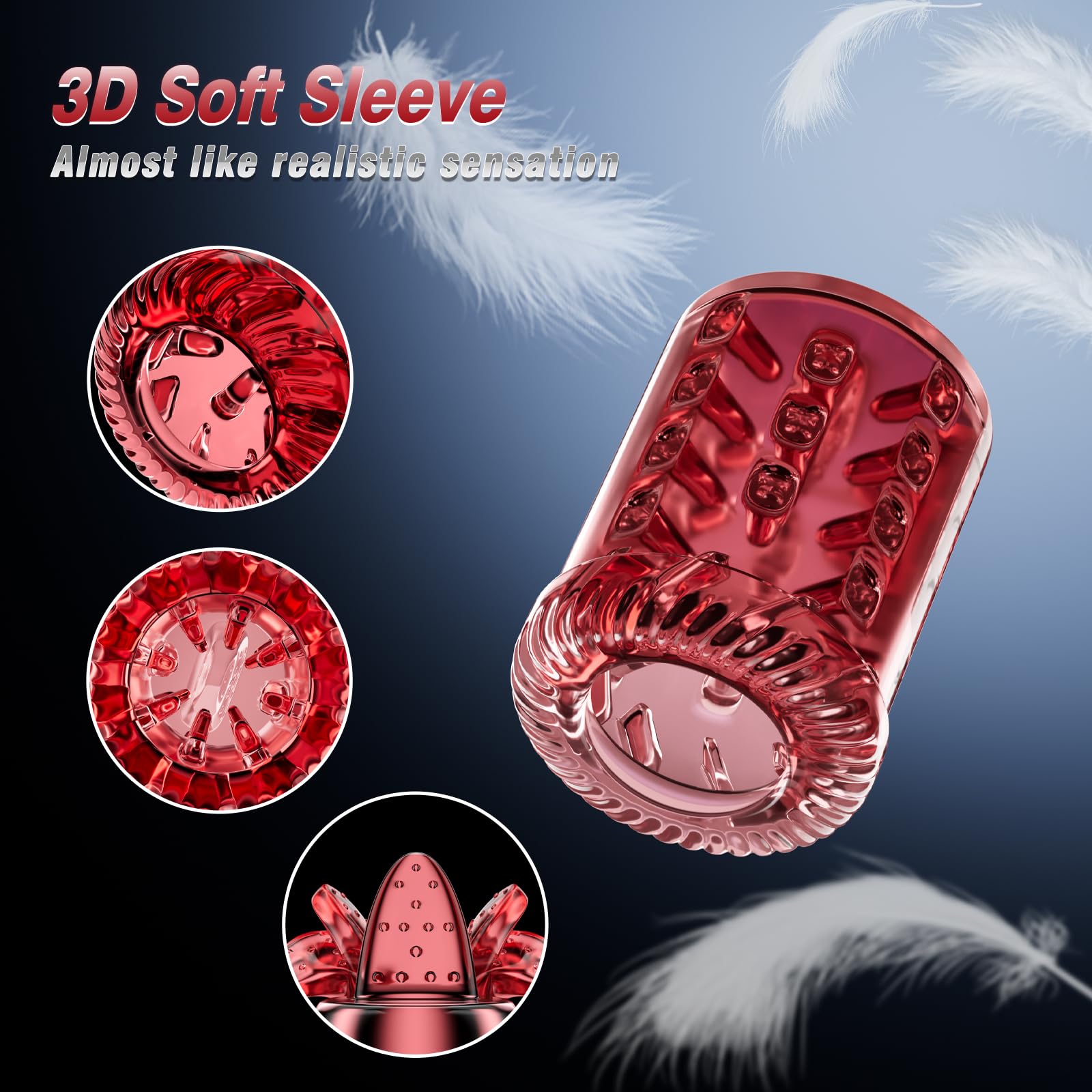 Enhanced 6-in-1 Automatic Male Masturbator & Penis Pump - Features 7 Thrusts, 7 Rotations, 7 Suctions, 7 Vibrations, and 12-Second Vacuum for Ultimate Pleasure - The Perfect Male Sex Toy for Men