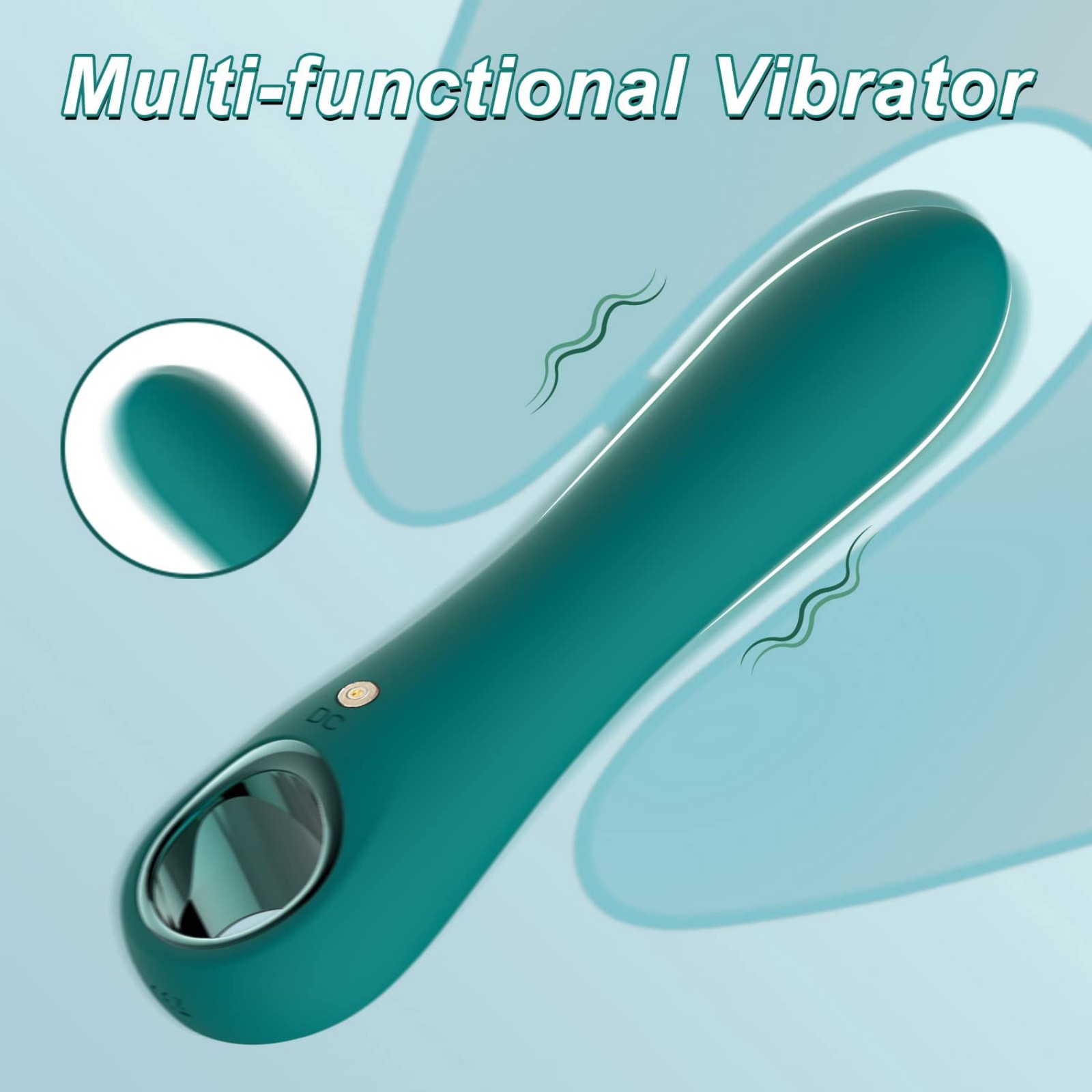 G-Spot Vibrator & Dildo with 10 Powerful Vibration Modes | Soft Silicone, Waterproof & USB Rechargeable | Ultimate Clitoral Stimulation Adult Sex Toy for Pleasure & Satisfaction