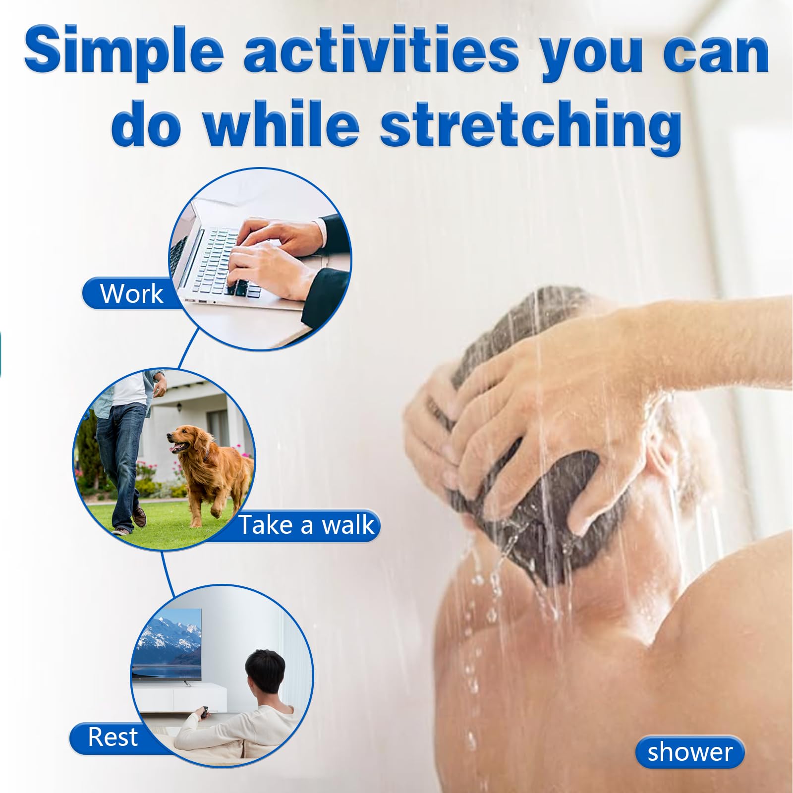 Adjustable Penis Extender Kit | Ergonomic 180° Design | Comfortable Penis Pump & Stretcher | Wearable Copper Frame for Effective Length Enhancement | Safe & Reliable Male Enhancement Tool