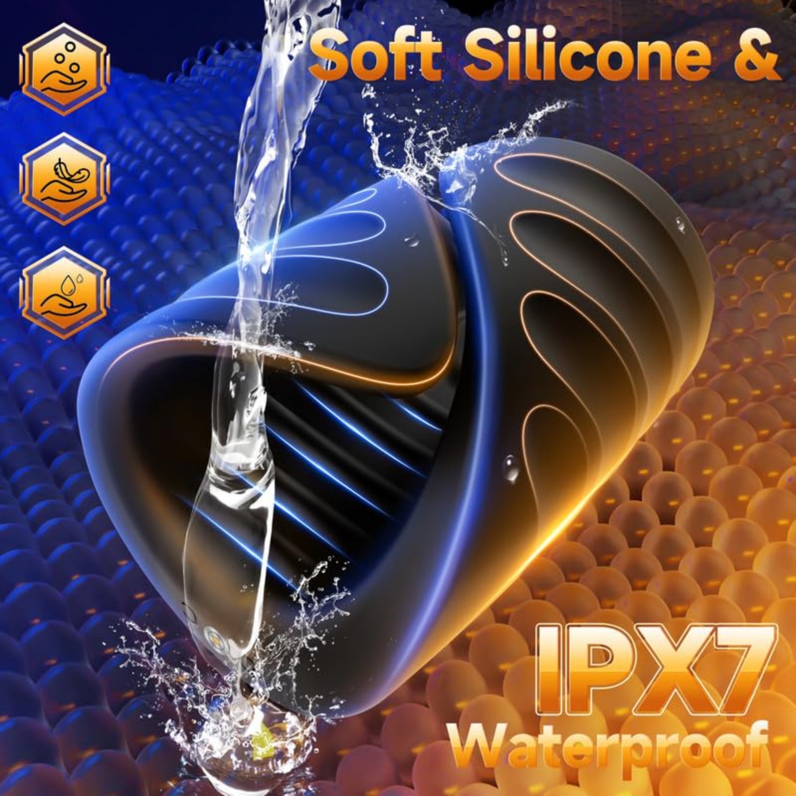 Adjustable Male Masturbator - 10-Vibration Functions, Fleshlight-Style Penis Trainer, Waterproof Silicone Design, USB Rechargeable, Ideal for Solo Pleasure