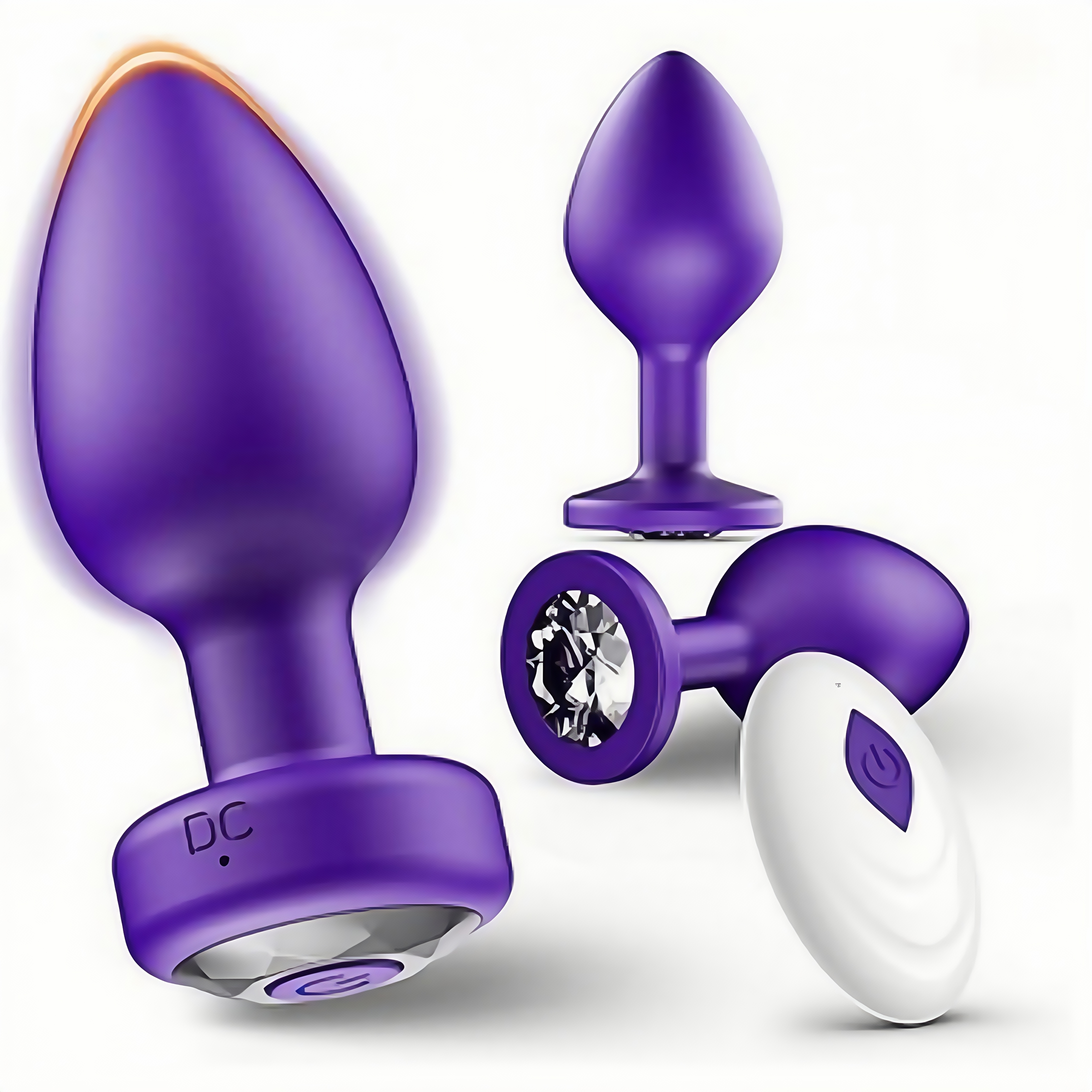 Enhanced Vibrating Anal Plug Set - 3PCS Silicone Butt Plug Training Kit, USB Rechargeable, Waterproof Classic Plugs, Soft & Safe Material for Adult Pleasure – Perfect Sex Toys for Intimate Exploration