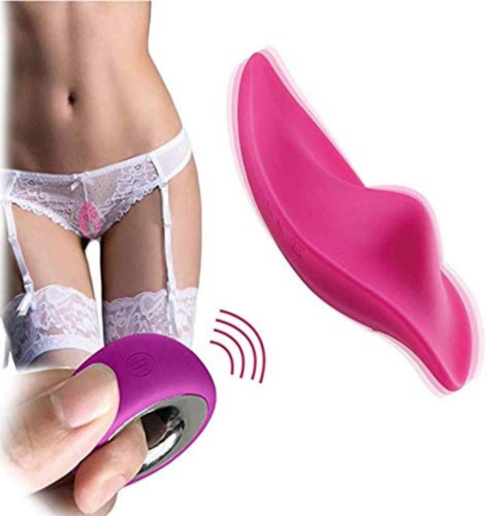 Rechargeable Wearable Panty Vibrator for Women and Couples - Soft Silicone, Waterproof, Remote-Controlled Mini Vibrator with 12 Vibration Modes for Ultimate Clitoral Pleasure and Intimacy