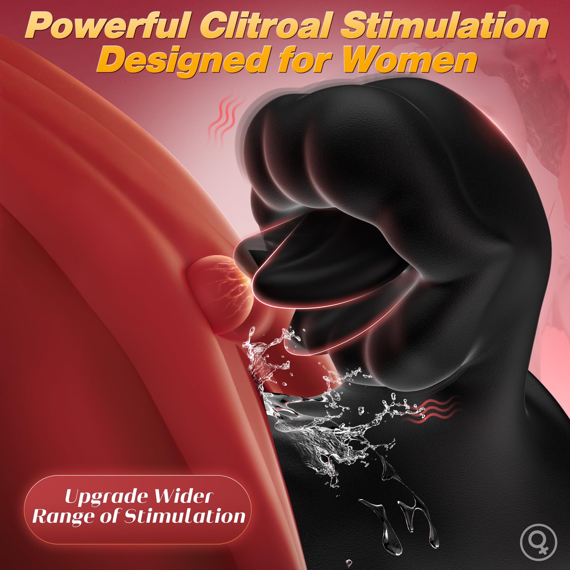 Vibrating Cock Ring & Penis Sleeve - Dual Motor Male Sex Toy for Couples | 360° Vibration with 9 Powerful Stimulation Modes | Ultimate Pleasure & Penis Extender