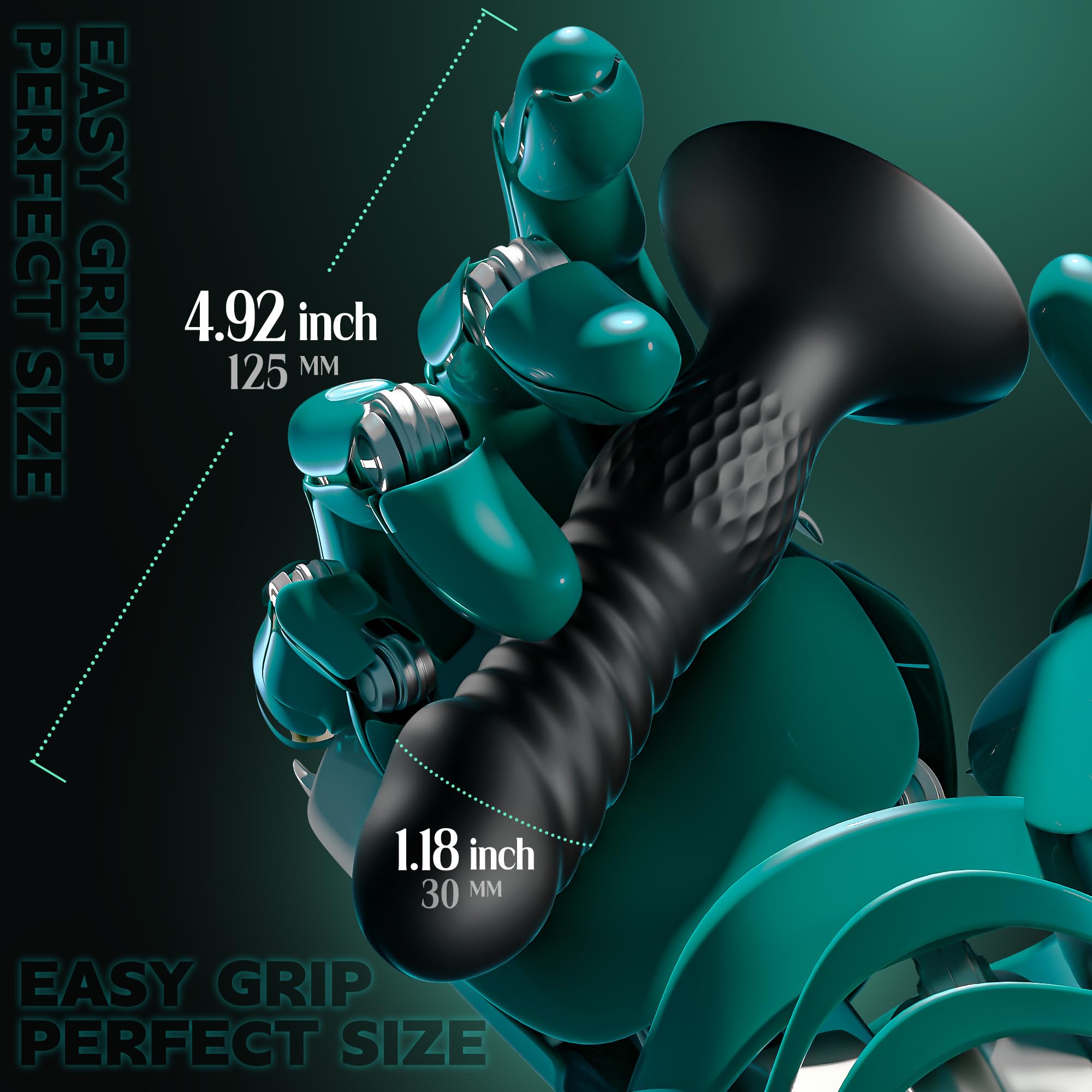 Rechargeable Waterproof Prostate Massager & Remote Control Vibrating Anal Plug - Powerful G-Spot Stimulator for Men, Couples & Women - Thrusting Design for Ultimate Anal Pleasure