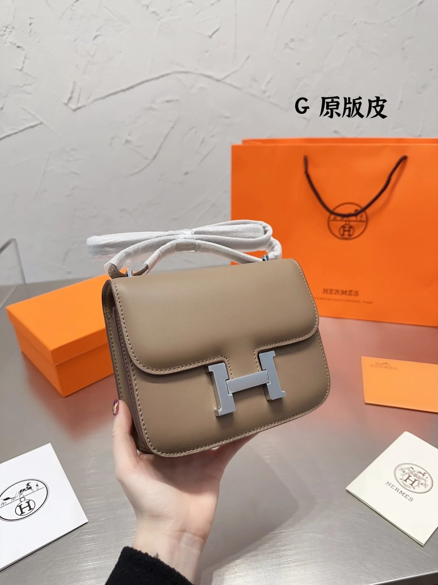 Hermès Constance Swift cowhide leather size: 19cm - LITELUX