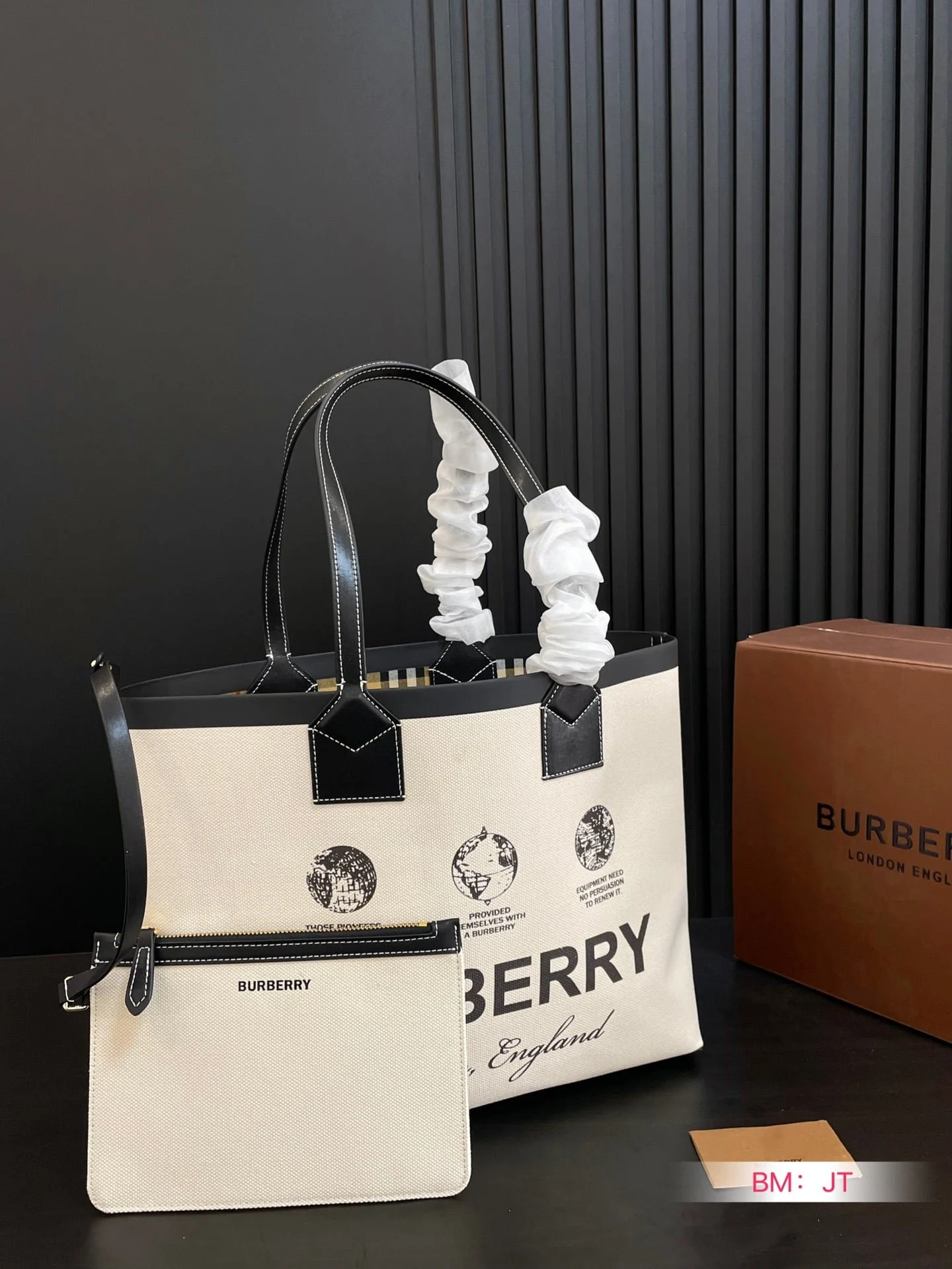 Burberry tote Shopping bag size: 34*26cm - LITELUX