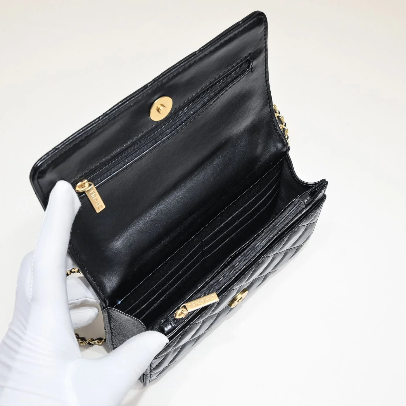 Chanel cowhide handle Rich crossbody shoulder bag 3107 size: 19.5*11.5*4cm - LITELUX