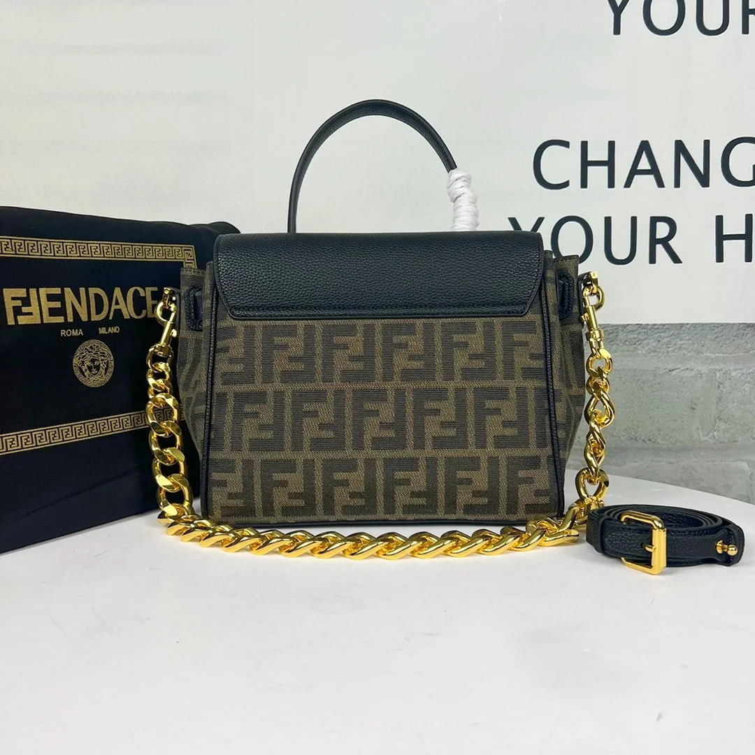 FENDI Fendace La Medusa Crossbody bag - LITELUX