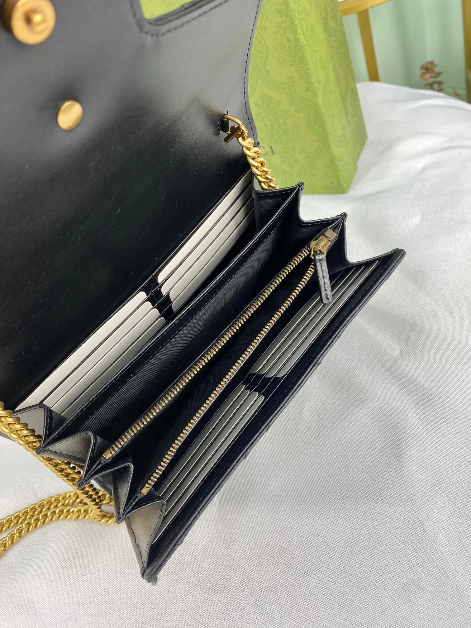 GUCCI / GG marmont 474575 Mini chain bag size: 20* 13* 6cm - LITELUX