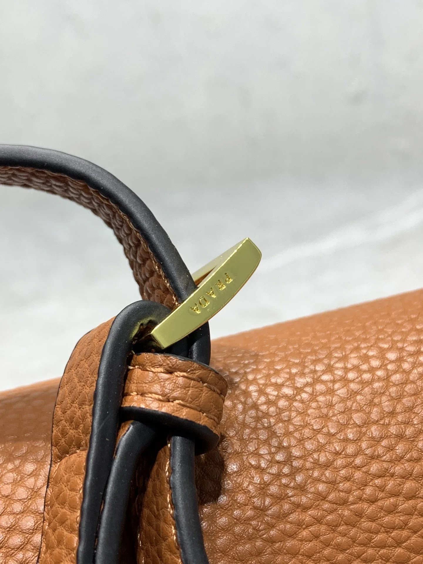 Prada renovate shoulder bag brown 55139 Size:24*15*10.5cm - LITELUX