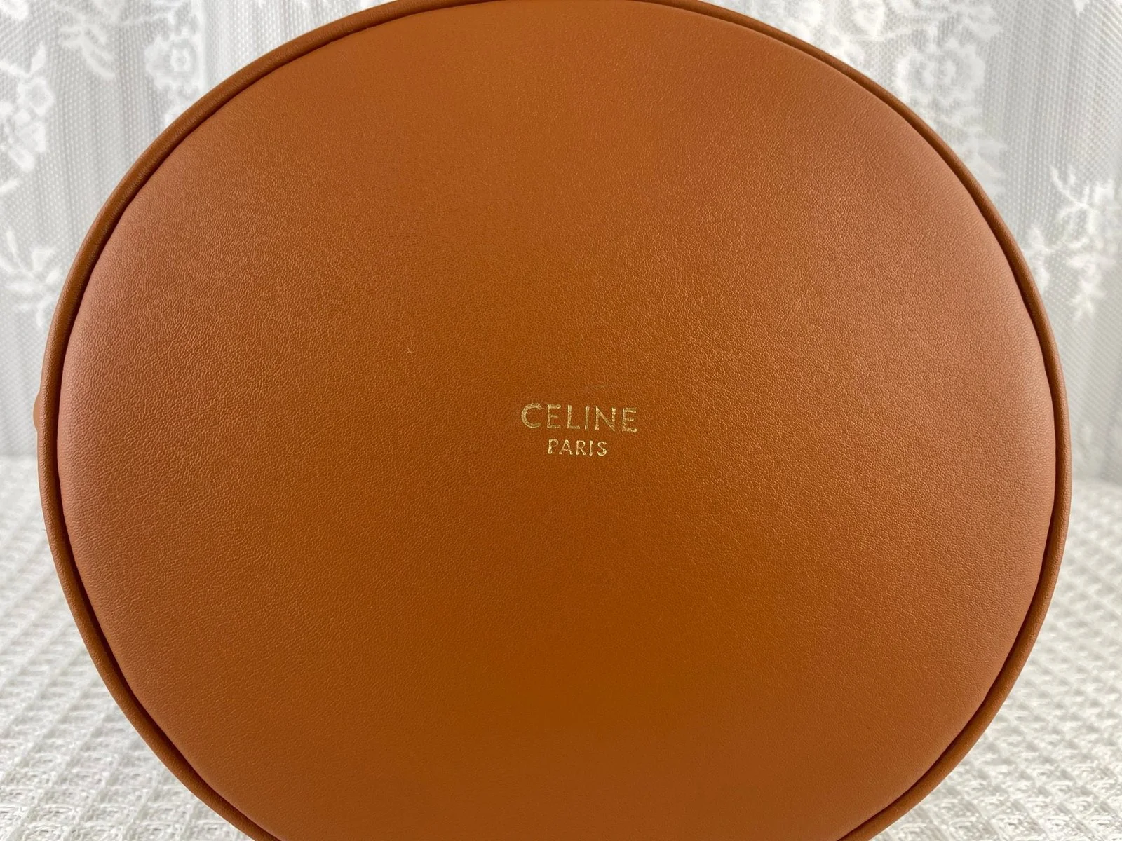 CELINE Fabric cow leather mini bucket bag Size:16*18*16cm - LITELUX