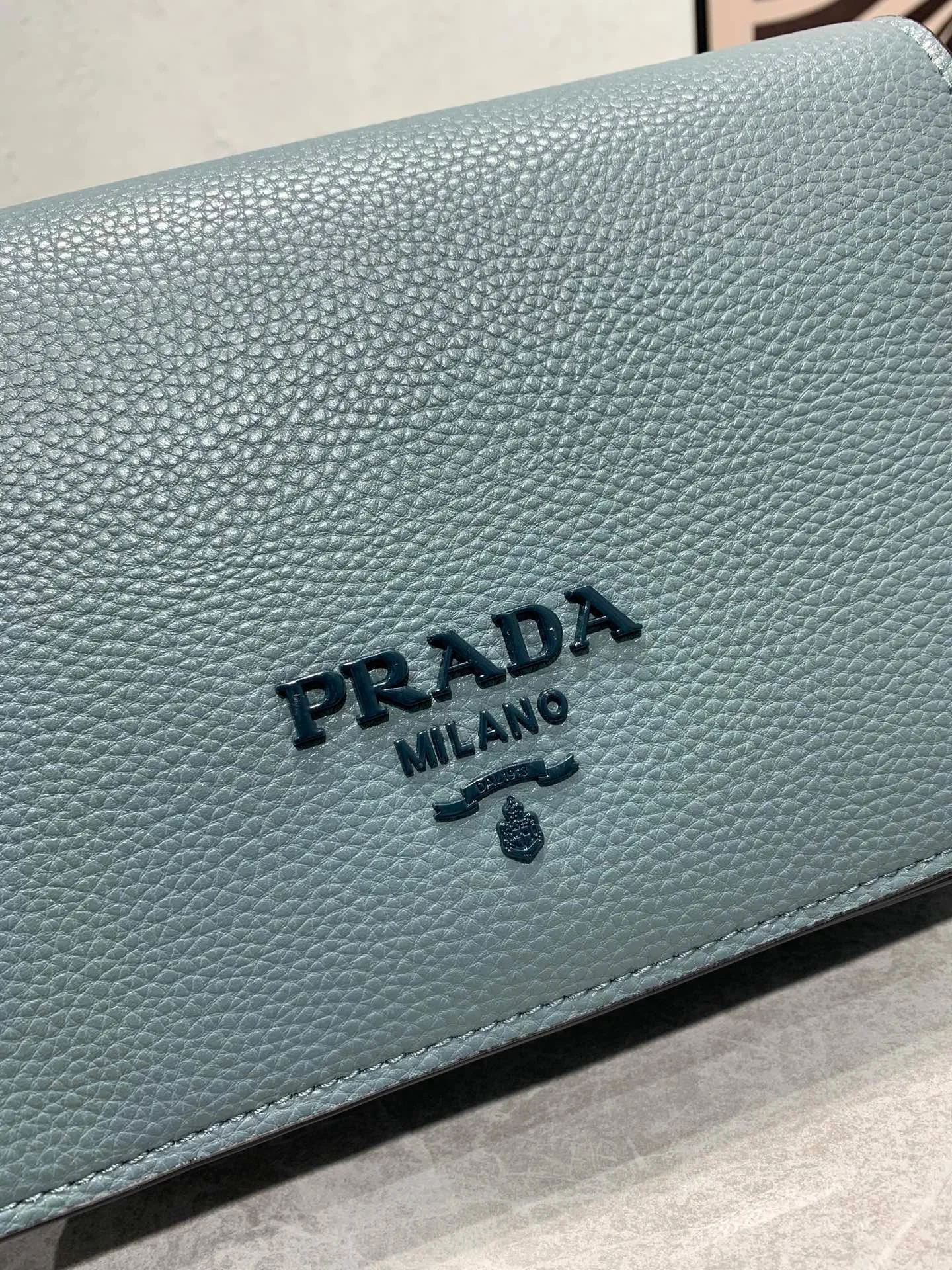 Prada renovate shoulder bag blue 55139 Size:24*15*10.5cm - LITELUX