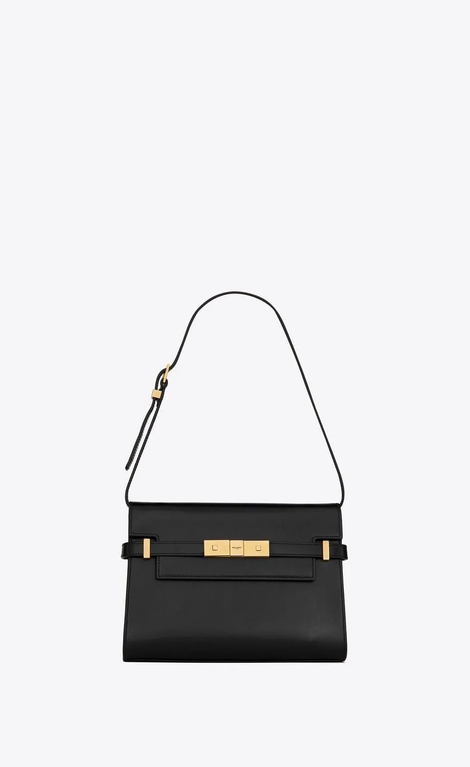 YSL / MANHATTAN SMALL SHOULDER BAG IN BOX SAINT LAURENT LEATHER 6756260SX0W1000 - LITELUX