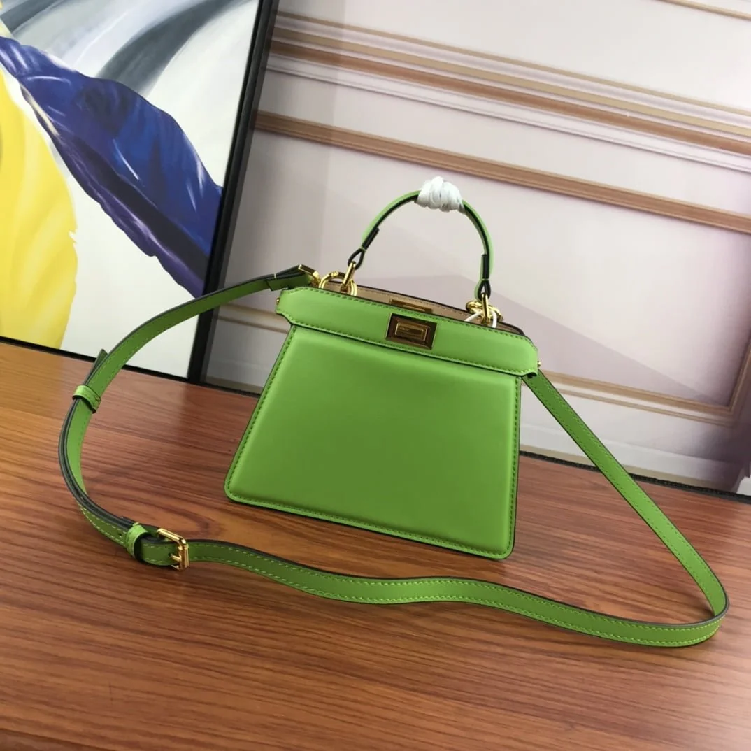 FENDI PeekaboolseeuPetite 0778 Green size: 20*15.5*11CM - LITELUX