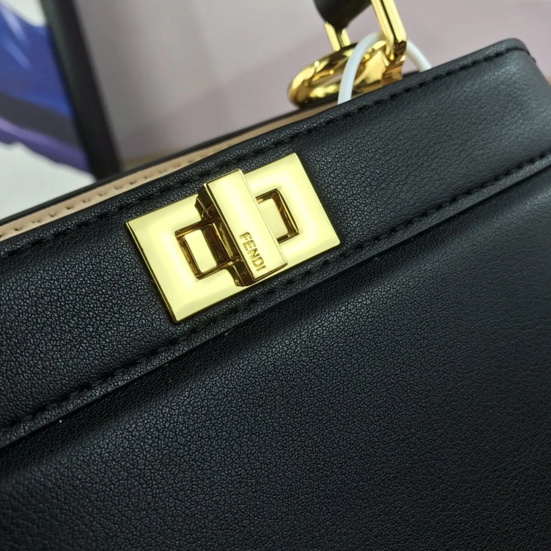 FENDI PeekaboolseeuPetite 0778 Black size: 20*15.5*11CM - LITELUX