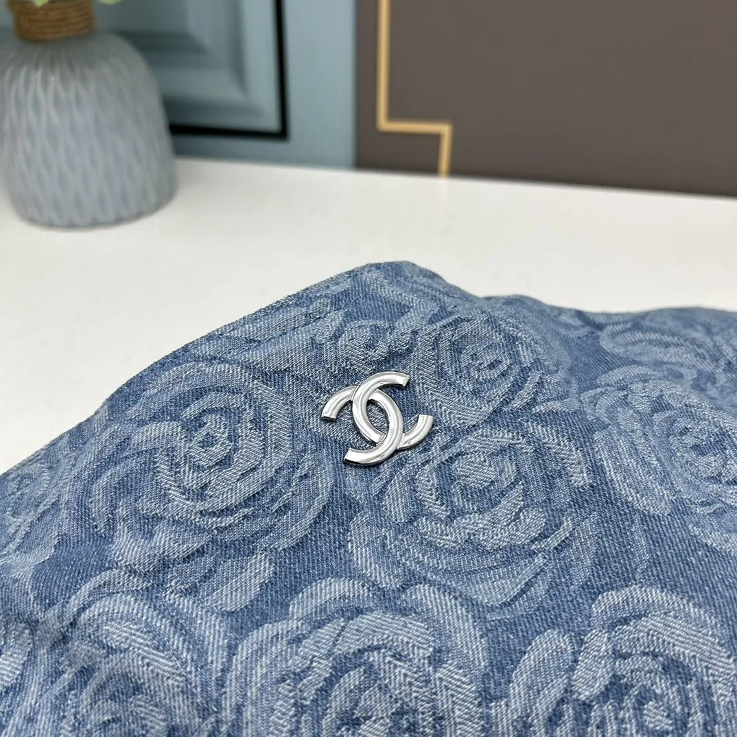 Chanel denim camellia underarm bag 2029 Size: 40*55*30*20cm - LITELUX