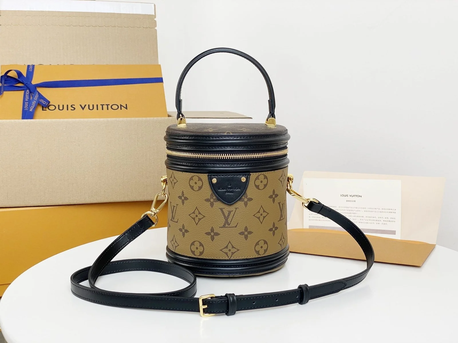 Louis Vuitton / LV monogram Drum bag m43986 size: 16*14.5*16cm - LITELUX