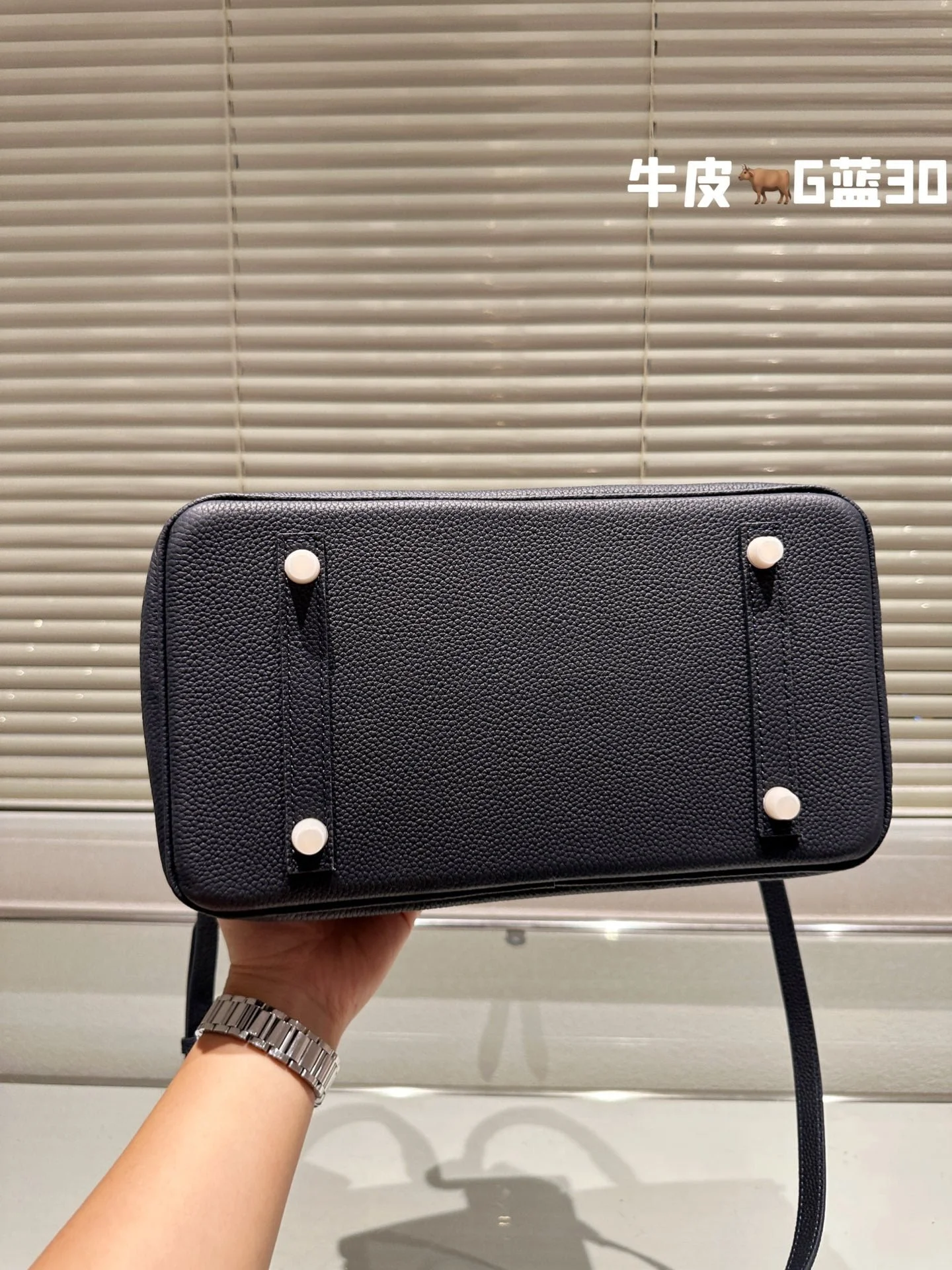 Hermès Birkin Togo Calf Gold Hardware Midnight blue size: 30Cm/ 25Cm - LITELUX