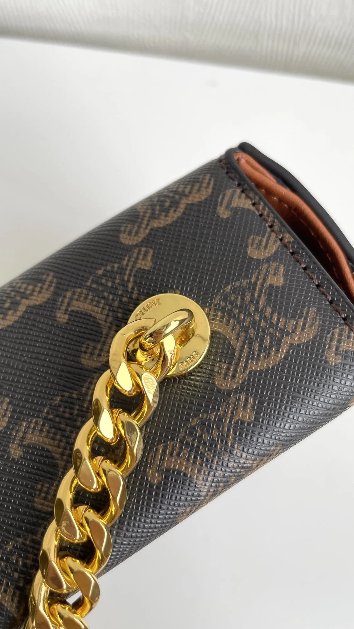 CELINE Presbyopia pattern Chain bag Size: 22 * 13.5 * 6cm - LITELUX