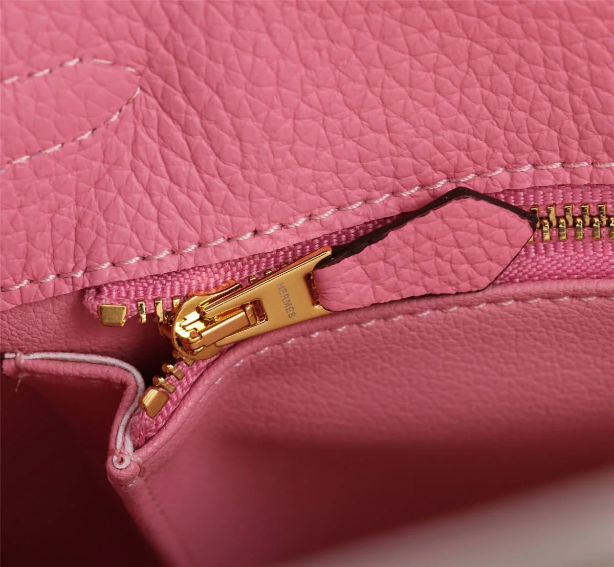 Hermès Kelly Togo Calf Gold hardware Sakura Pink size: 25Cm/ 28Cm - LITELUX